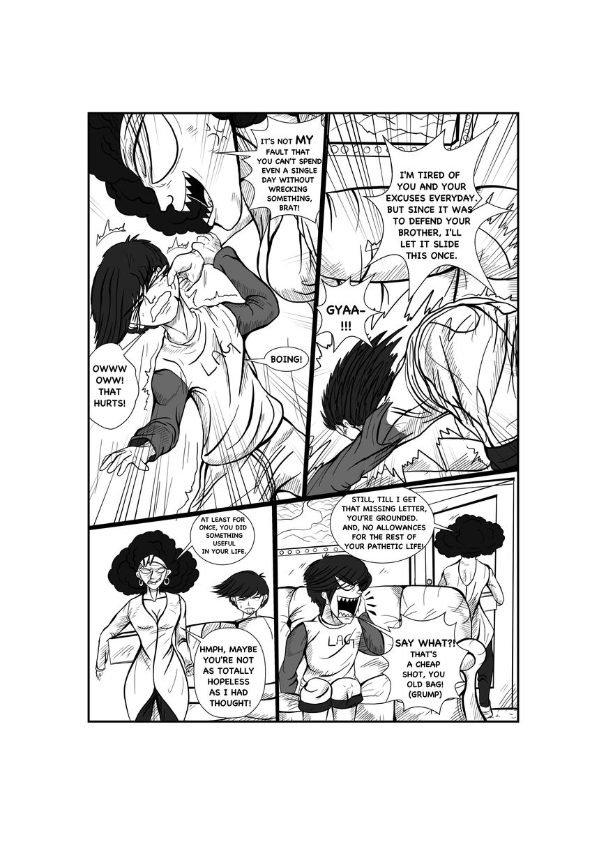 Gabriel The Legend Chapter 1 page 26 - Chapter 1 : Gabriel, The WALKING DISASTER!