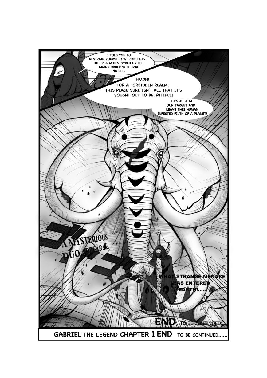 Gabriel The Legend Chapter 1 page 32 - Chapter 1 : Gabriel, The WALKING DISASTER!