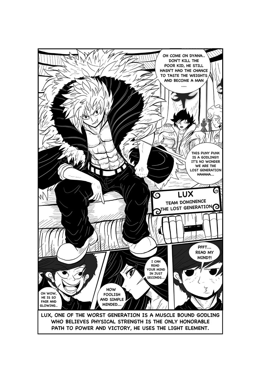 Gabriel The Legend Chapter 12 page 12 - Chapter 12 : Rivals Of The New Age!
