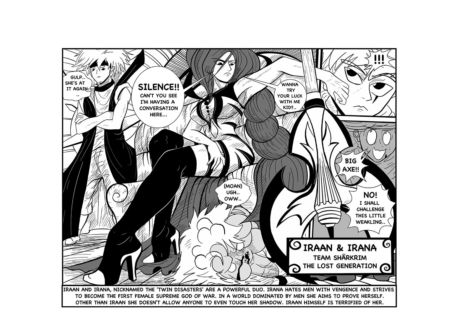 Gabriel The Legend Chapter 12 page 14 - Chapter 12 : Rivals Of The New Age!