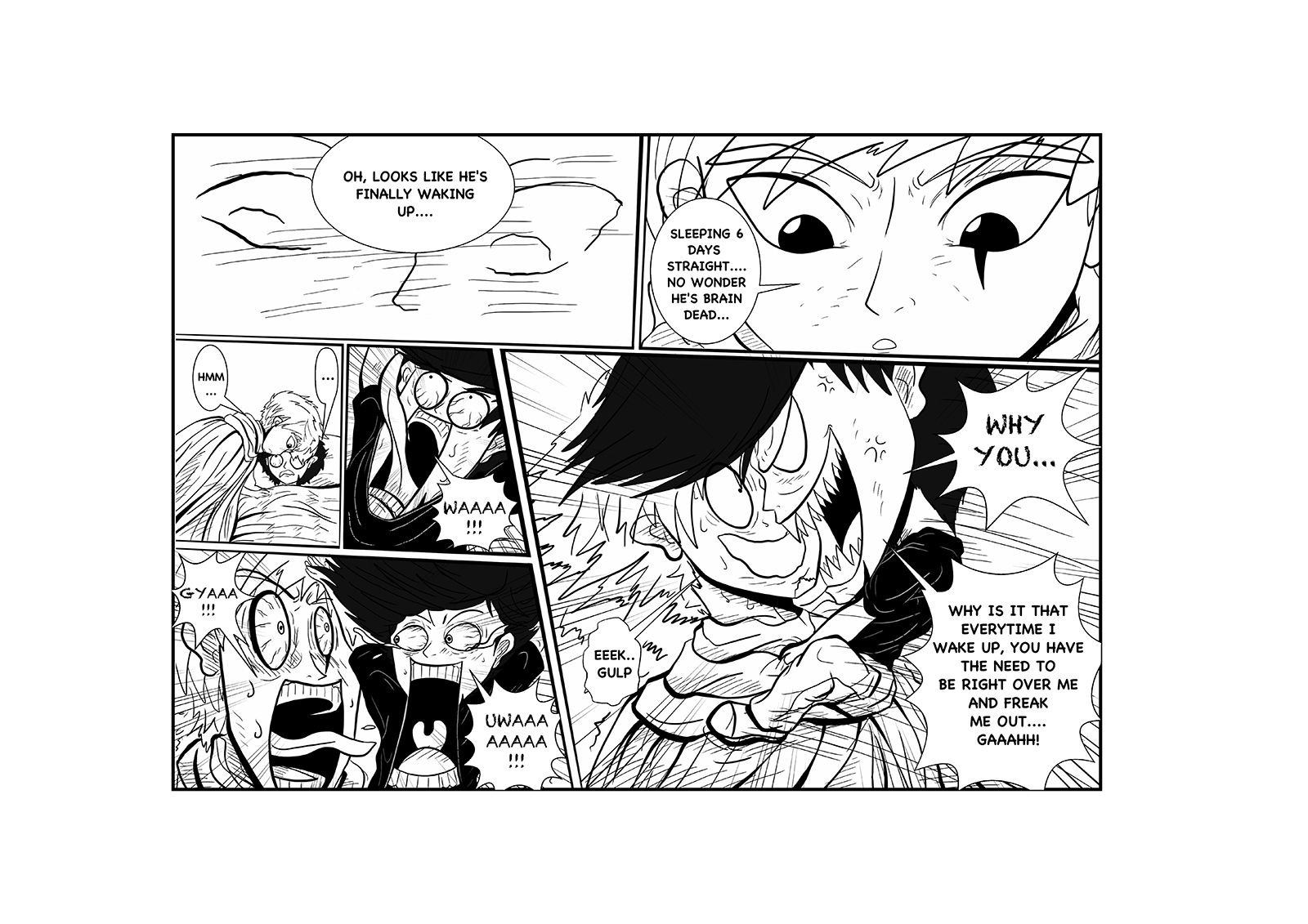 Gabriel The Legend Chapter 12 page 6 - Chapter 12 : Rivals Of The New Age!