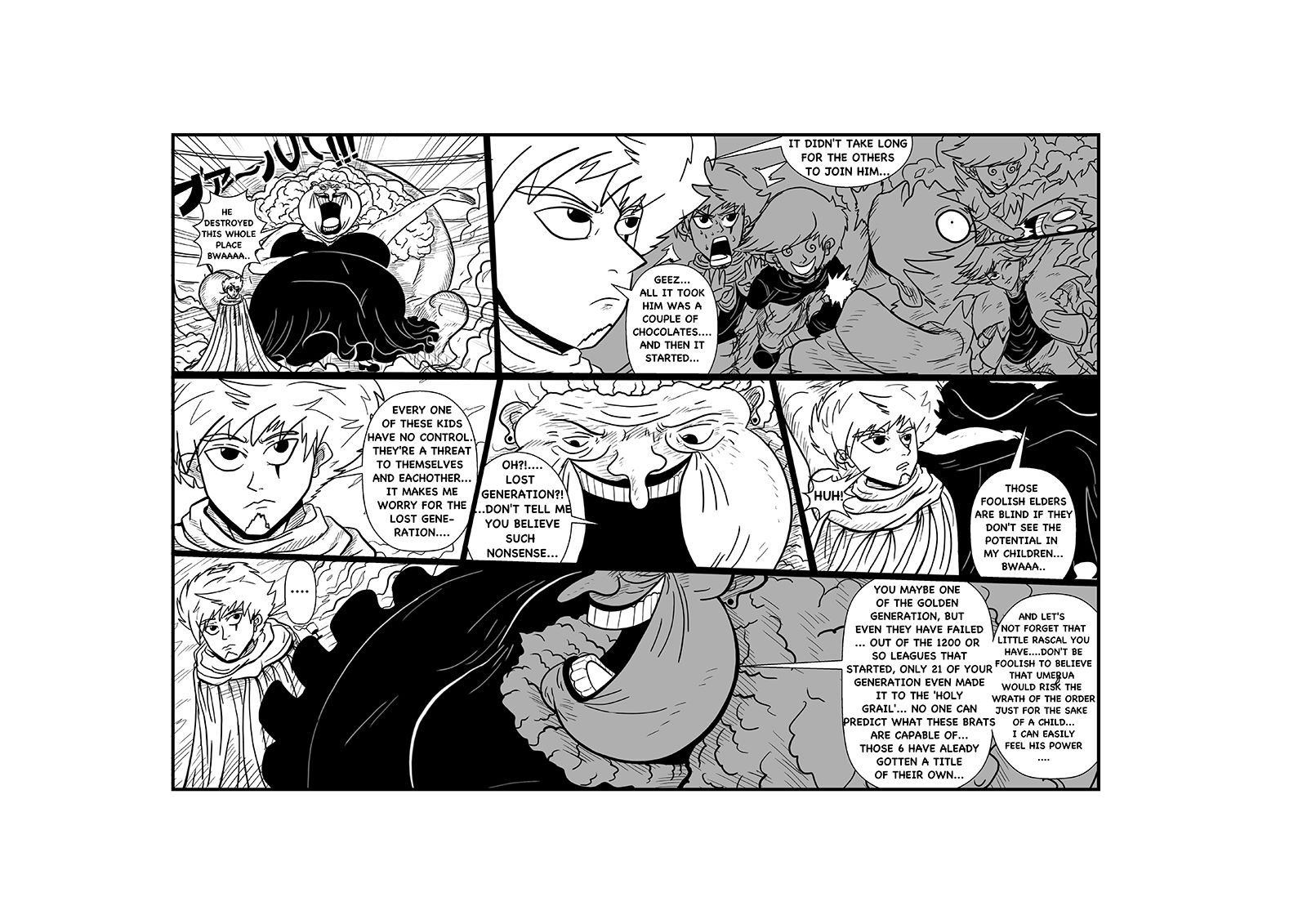 Gabriel The Legend Chapter 13 page 7 - Chapter 13 : The Lost Generation!