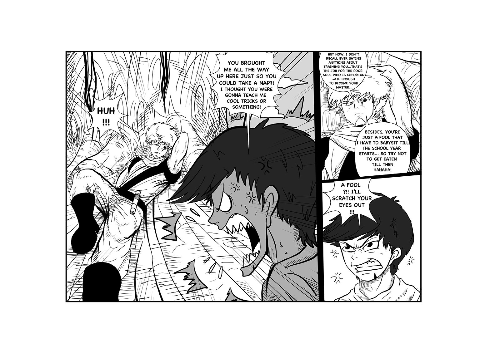 Gabriel The Legend Chapter 6 page 12 - Chapter 6 : A Master And His Fool!