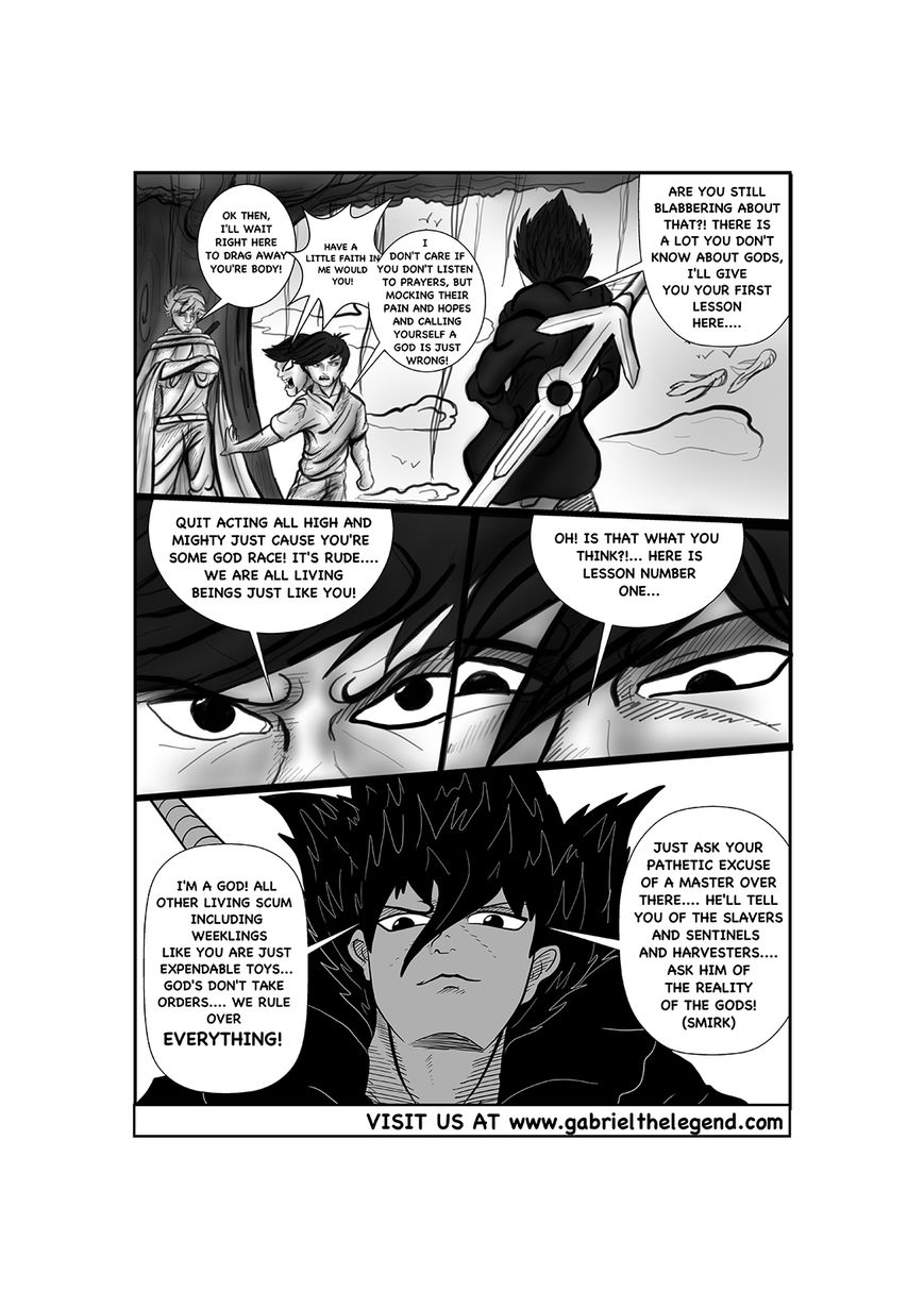 Gabriel The Legend Chapter 8 page 10 - Chapter 8 : Fury! Gabe Vs Raven