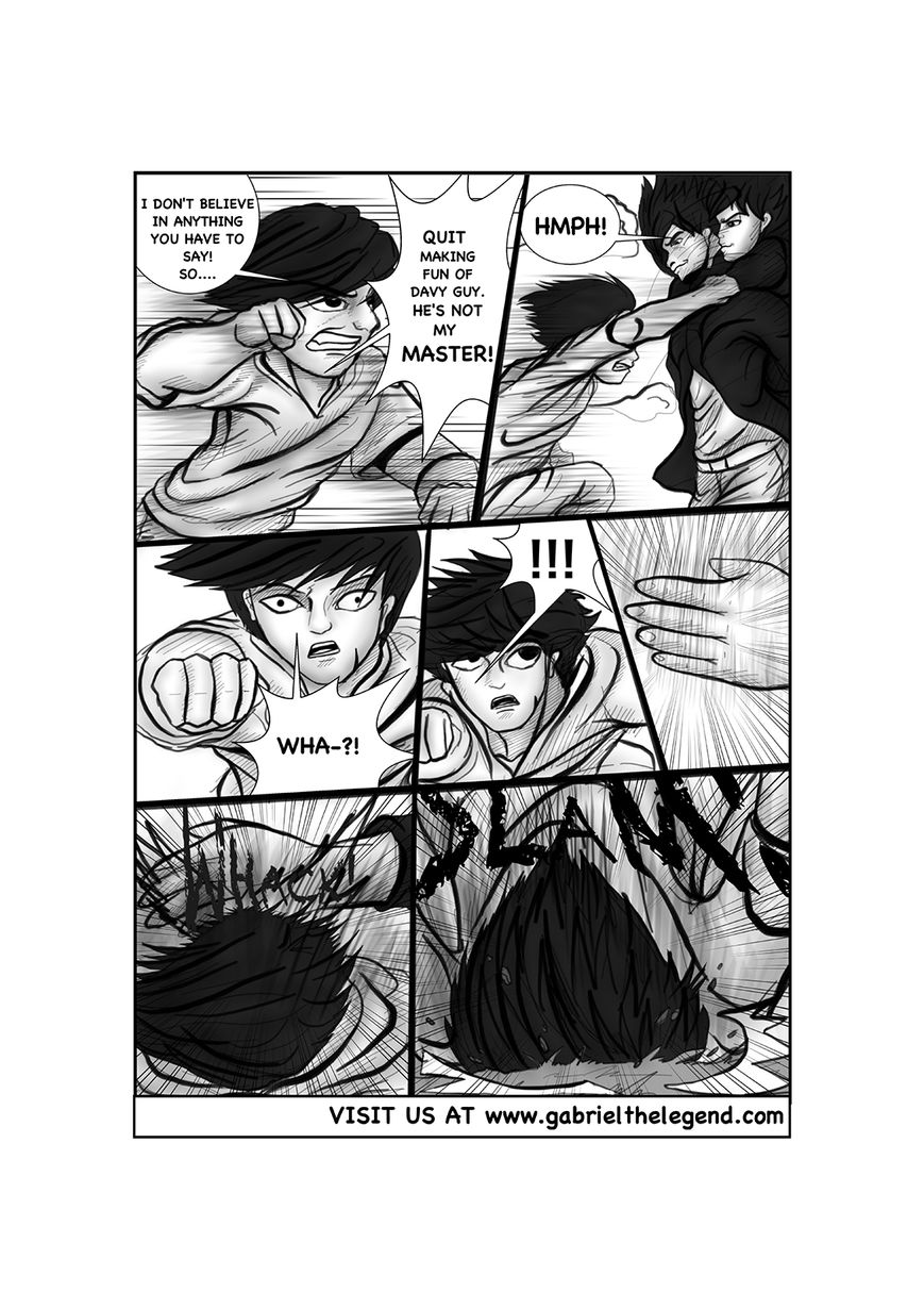 Gabriel The Legend Chapter 8 page 11 - Chapter 8 : Fury! Gabe Vs Raven