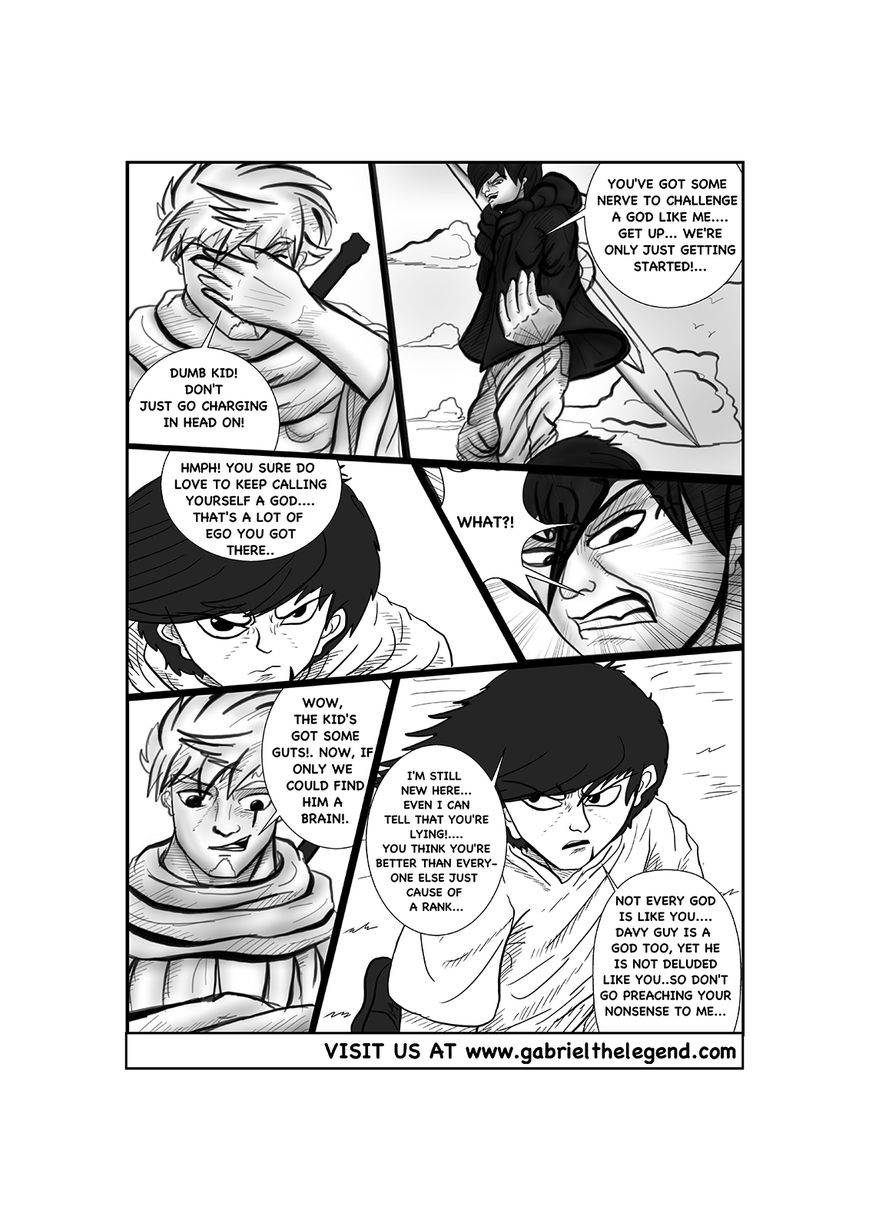 Gabriel The Legend Chapter 8 page 12 - Chapter 8 : Fury! Gabe Vs Raven
