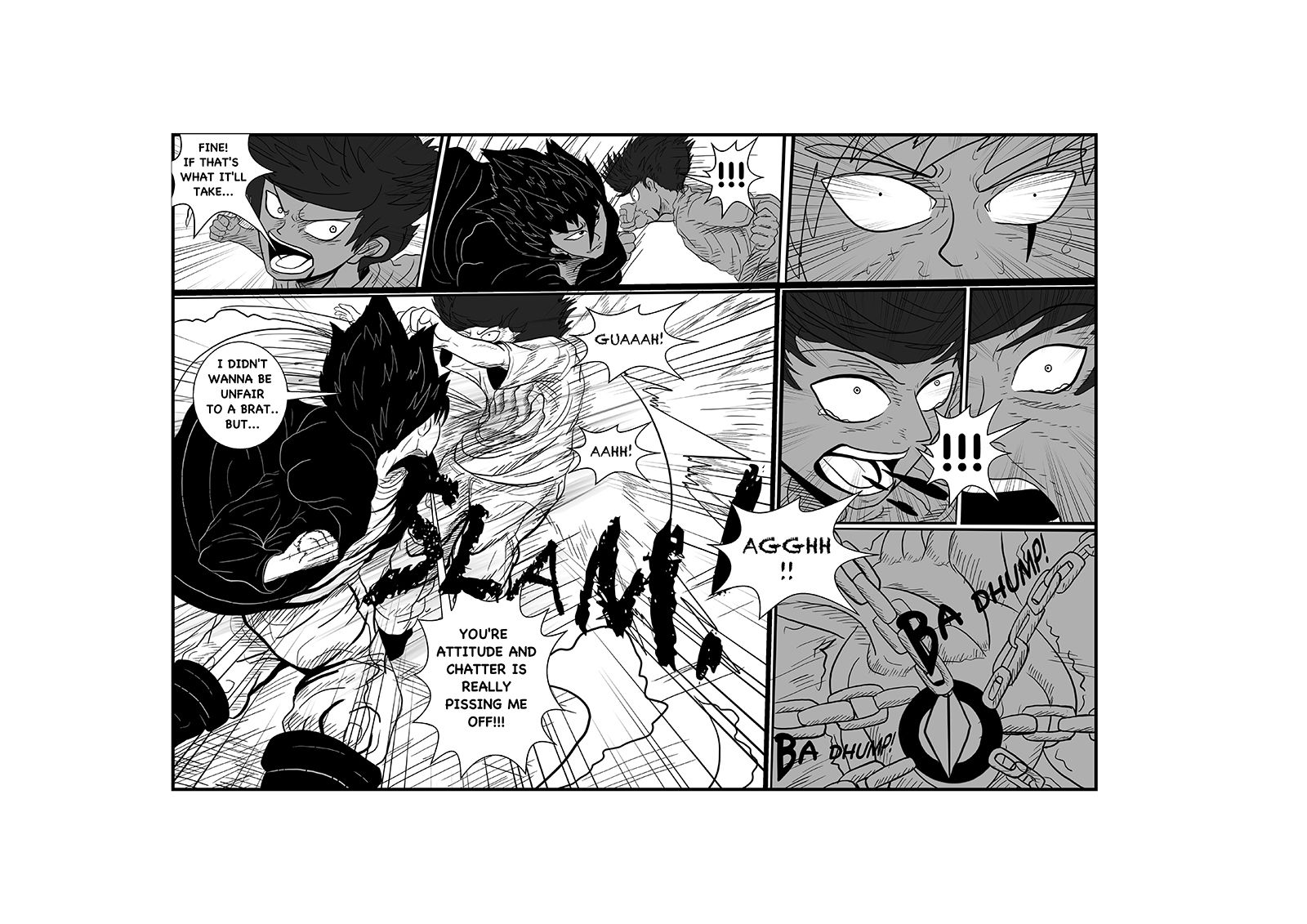 Gabriel The Legend Chapter 8 page 14 - Chapter 8 : Fury! Gabe Vs Raven