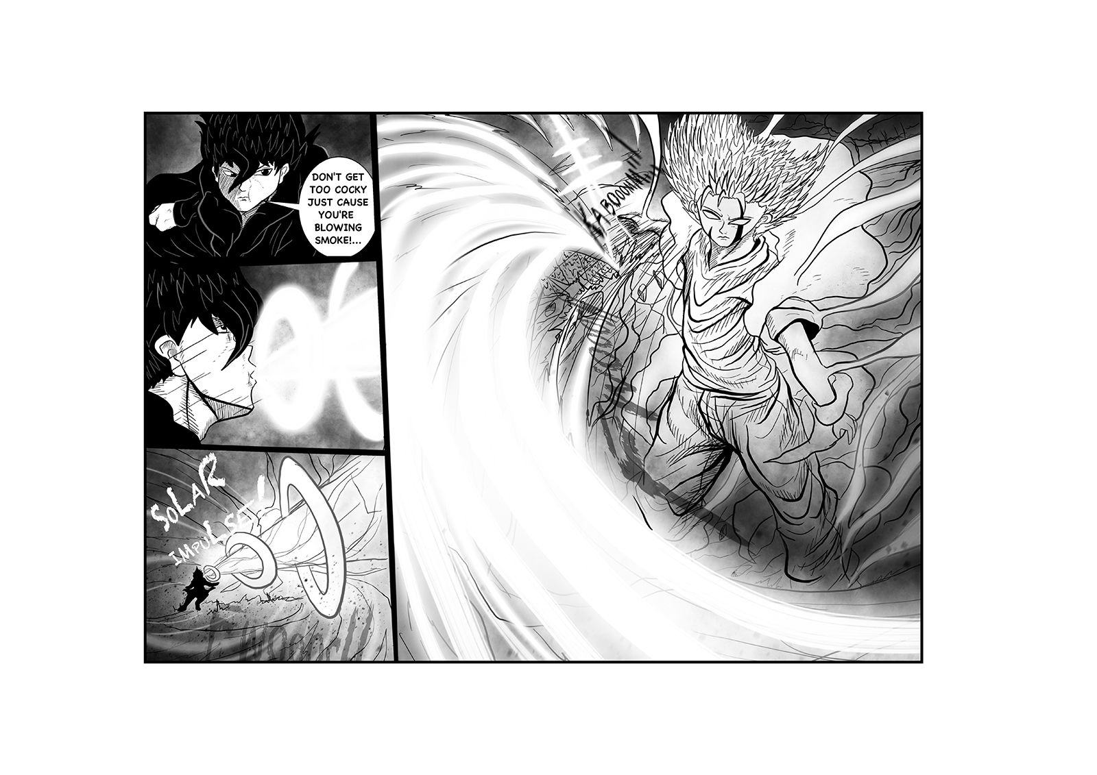 Gabriel The Legend Chapter 8 page 35 - Chapter 8 : Fury! Gabe Vs Raven
