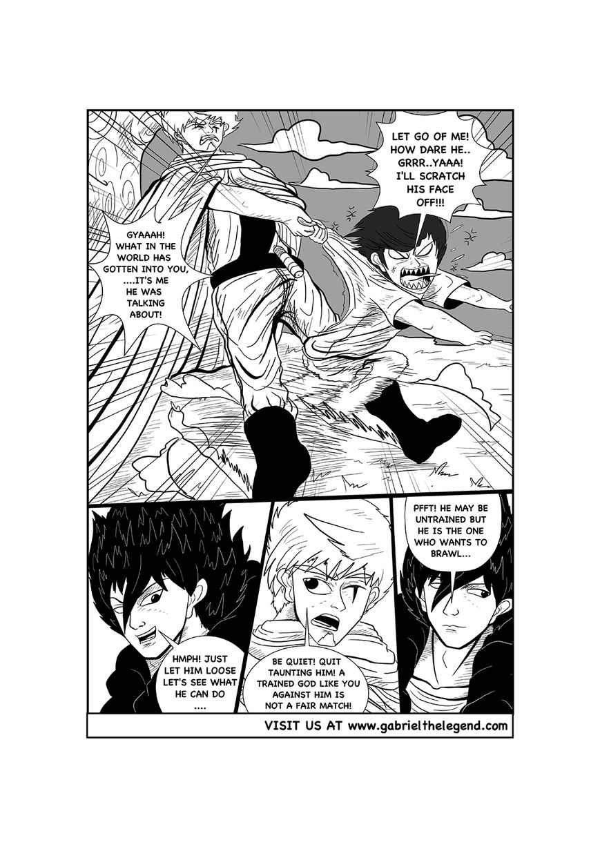 Gabriel The Legend Chapter 8 page 8 - Chapter 8 : Fury! Gabe Vs Raven
