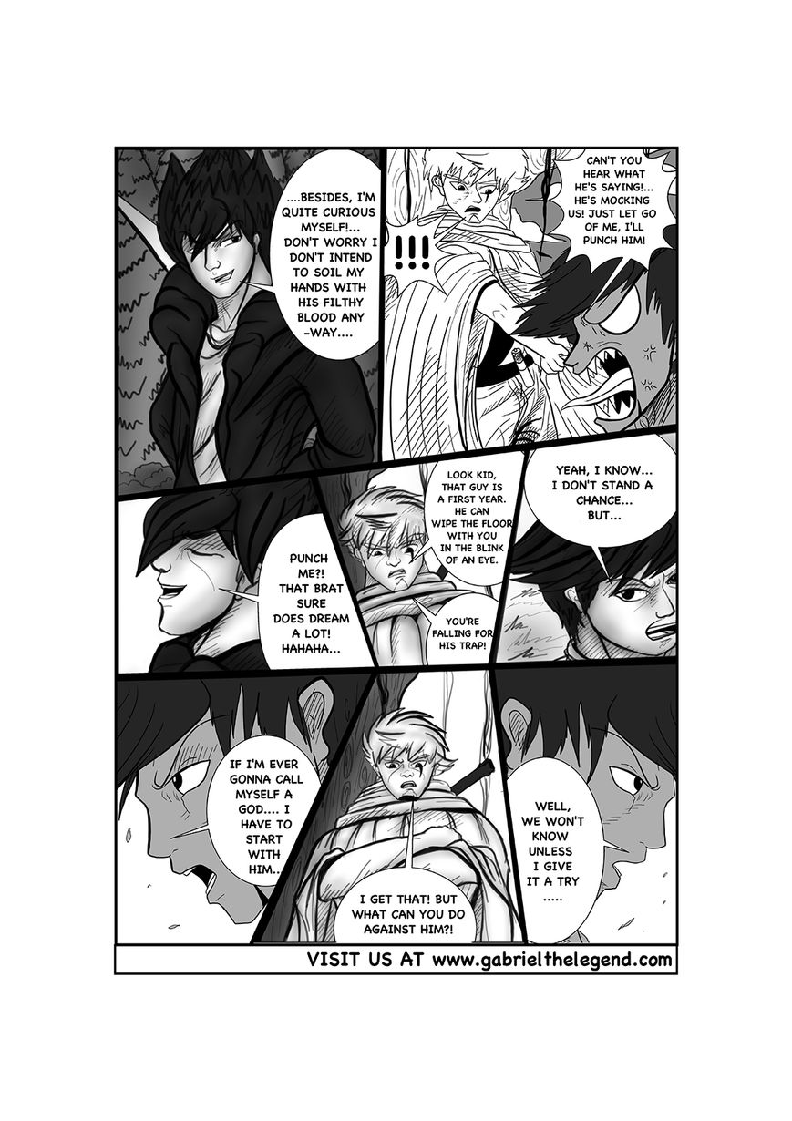 Gabriel The Legend Chapter 8 page 9 - Chapter 8 : Fury! Gabe Vs Raven