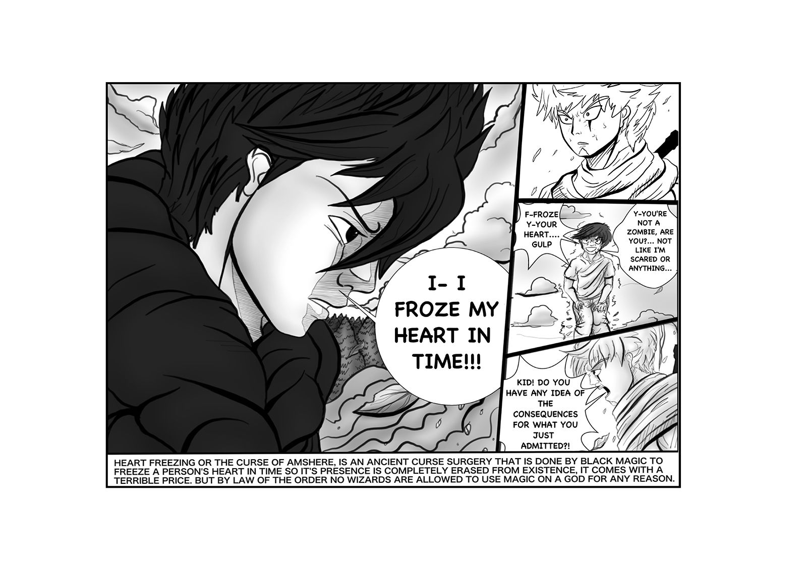 Gabriel The Legend Chapter 9 page 31 - Chapter 9 : Sacred Soul! First Origin