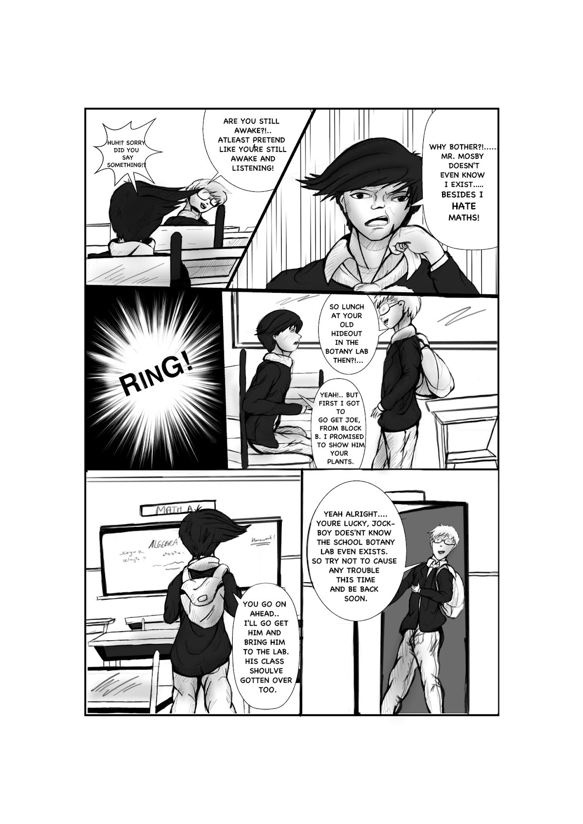 GABRIEL Chapter 1 page 12 - Chapter 1: THE FIRST DAY (REMASTERED)