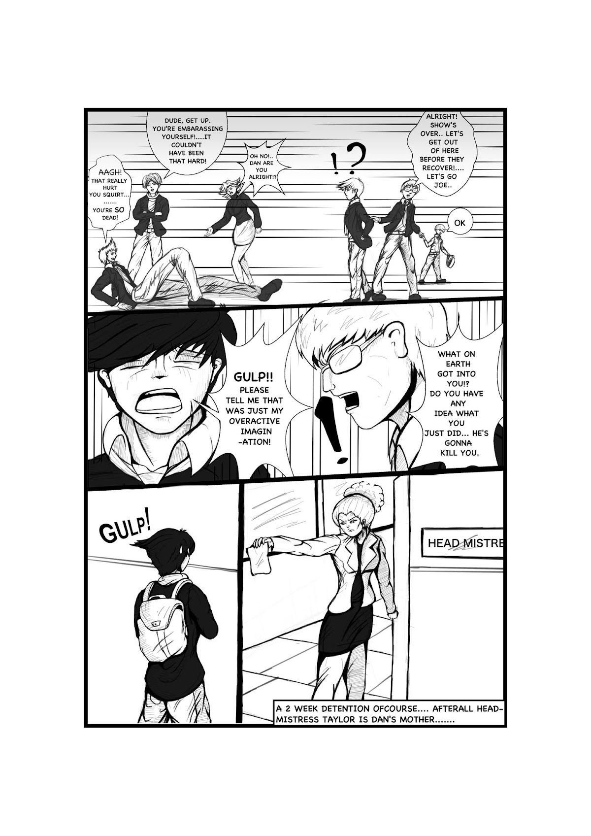 GABRIEL Chapter 1 page 19 - Chapter 1: THE FIRST DAY (REMASTERED)