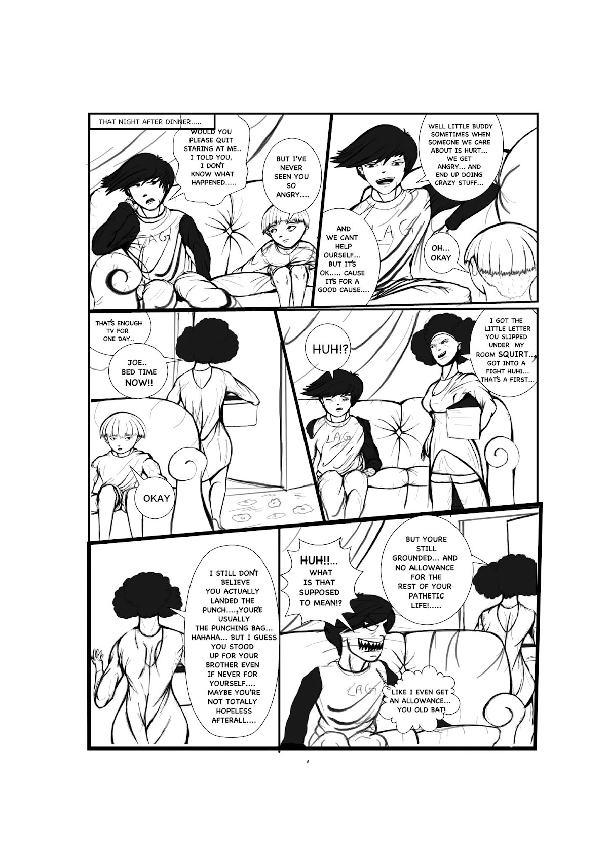 GABRIEL Chapter 1 page 20 - Chapter 1: THE FIRST DAY (REMASTERED)