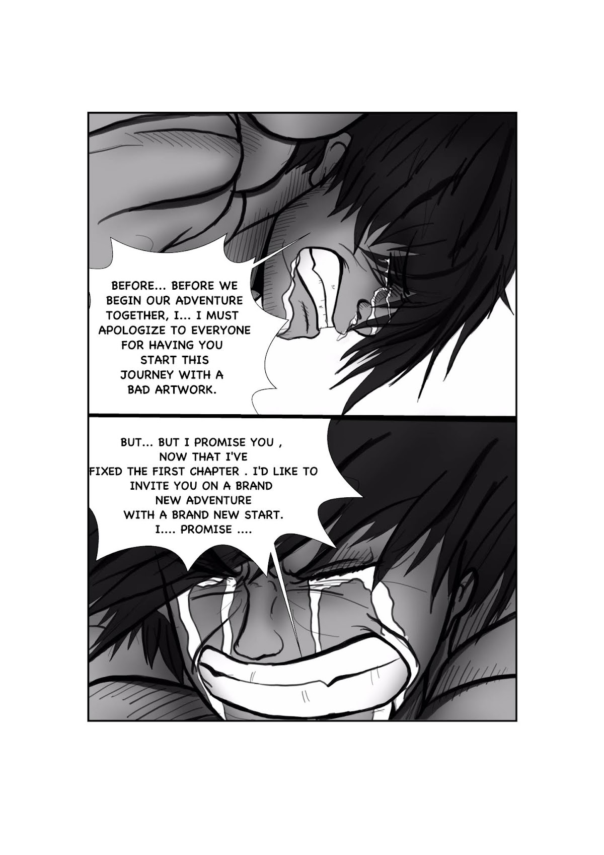 GABRIEL Chapter 1 page 3 - Chapter 1: THE FIRST DAY (REMASTERED)
