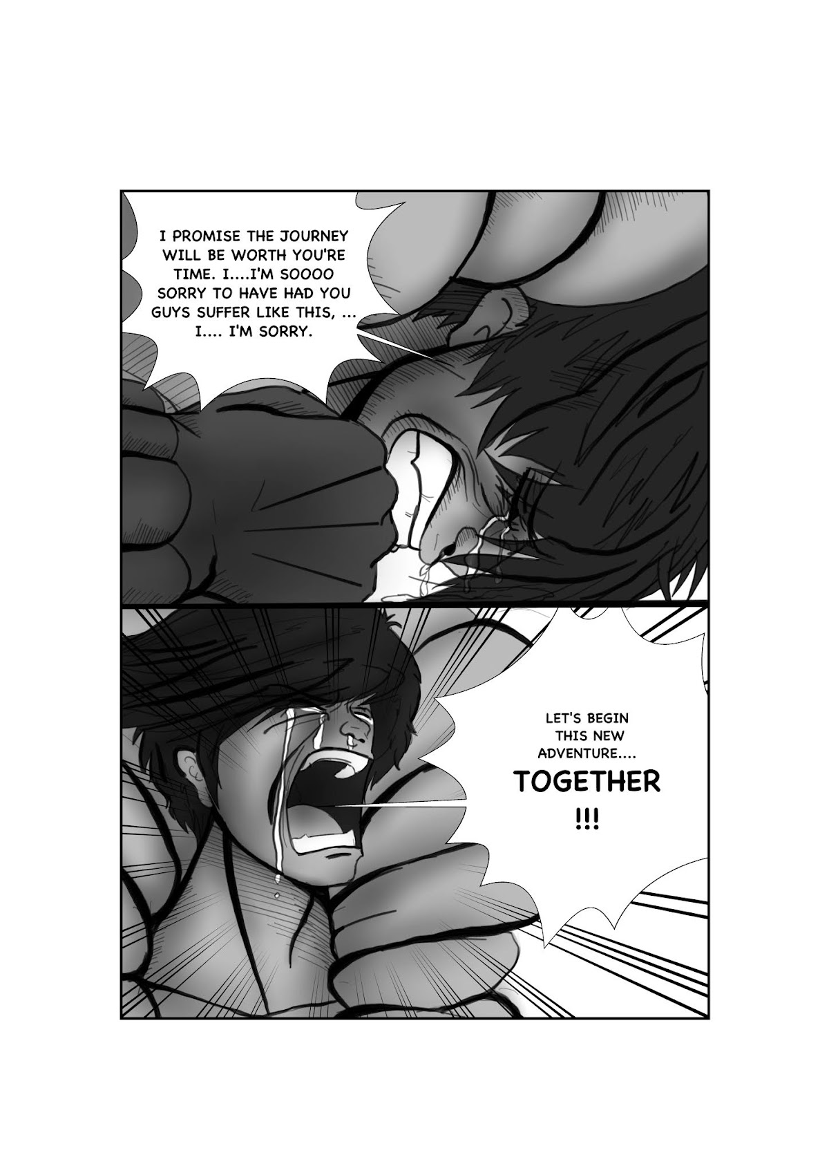 GABRIEL Chapter 1 page 4 - Chapter 1: THE FIRST DAY (REMASTERED)