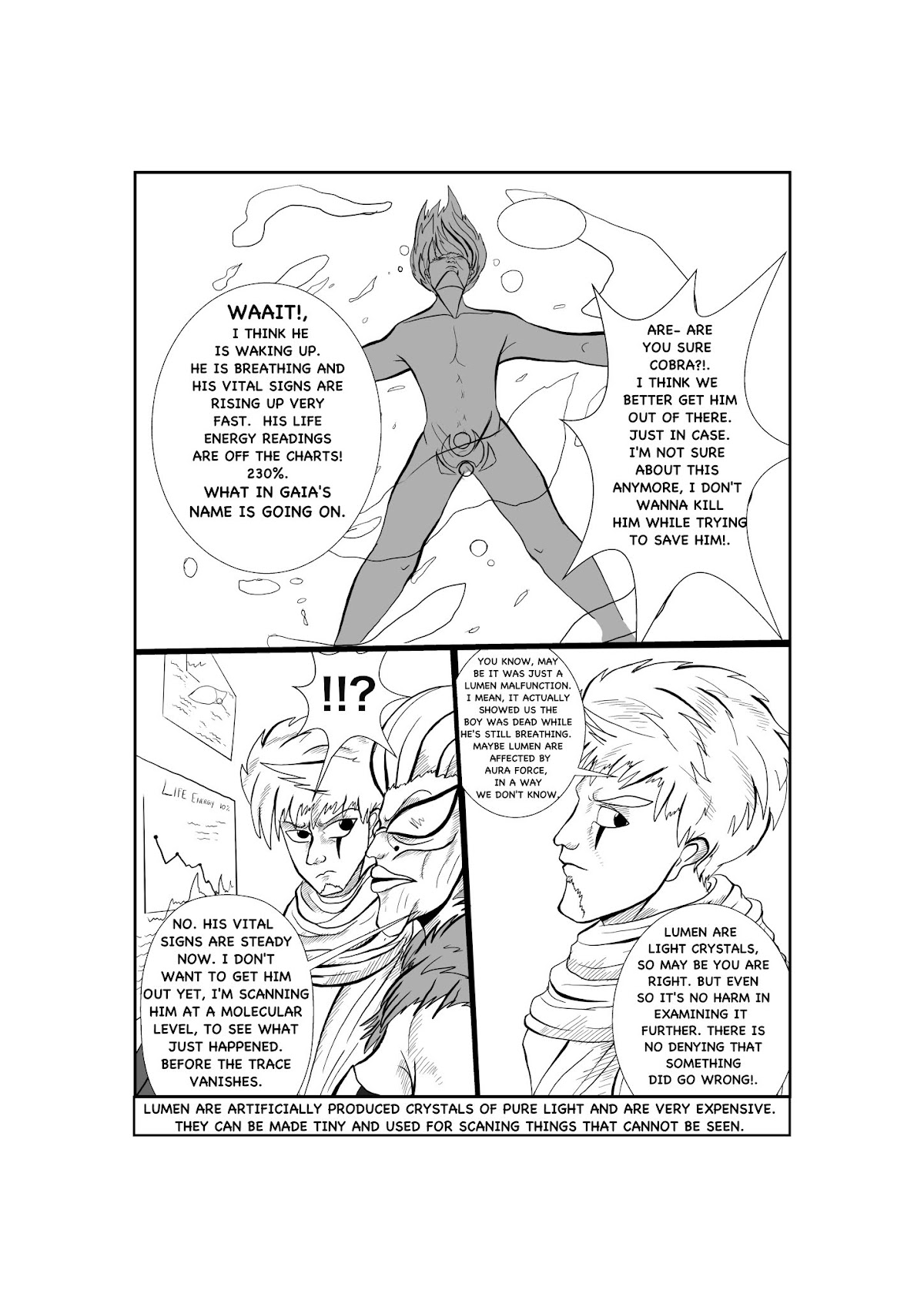 GABRIEL Chapter 11 page 28 - Chapter 11: SECRETS OF THE AURA FORCE