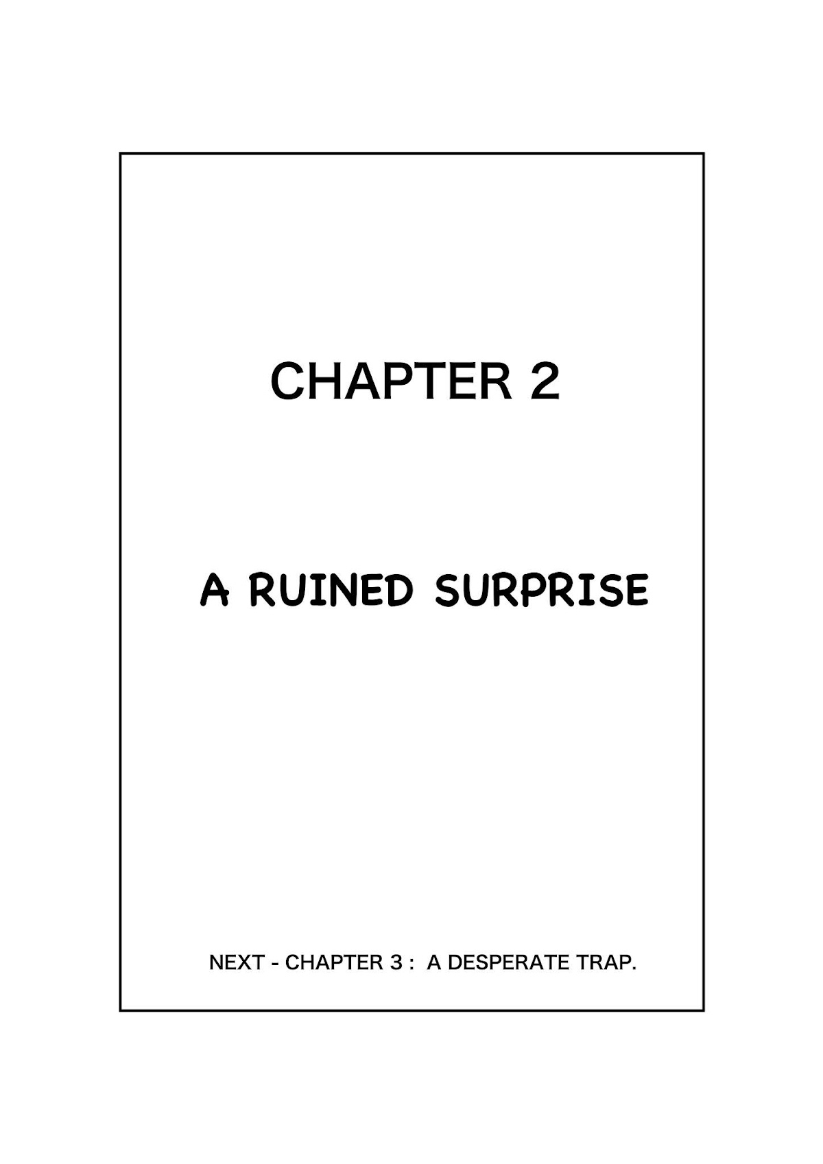 GABRIEL Chapter 2 page 1 - Chapter 2: A Ruined Surprise