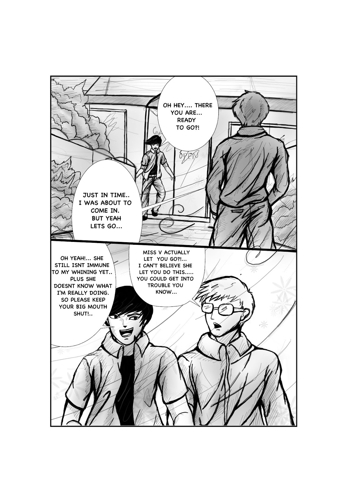 GABRIEL Chapter 2 page 8 - Chapter 2: A Ruined Surprise