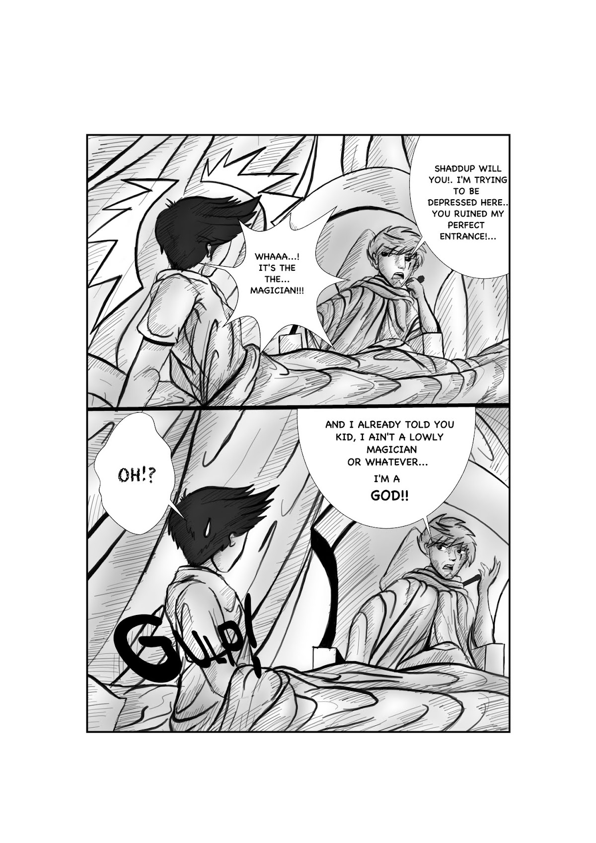 GABRIEL Chapter 5 page 13 - Chapter 5: CAPITAL REALM OURANIA!, ENTER DARIUS.