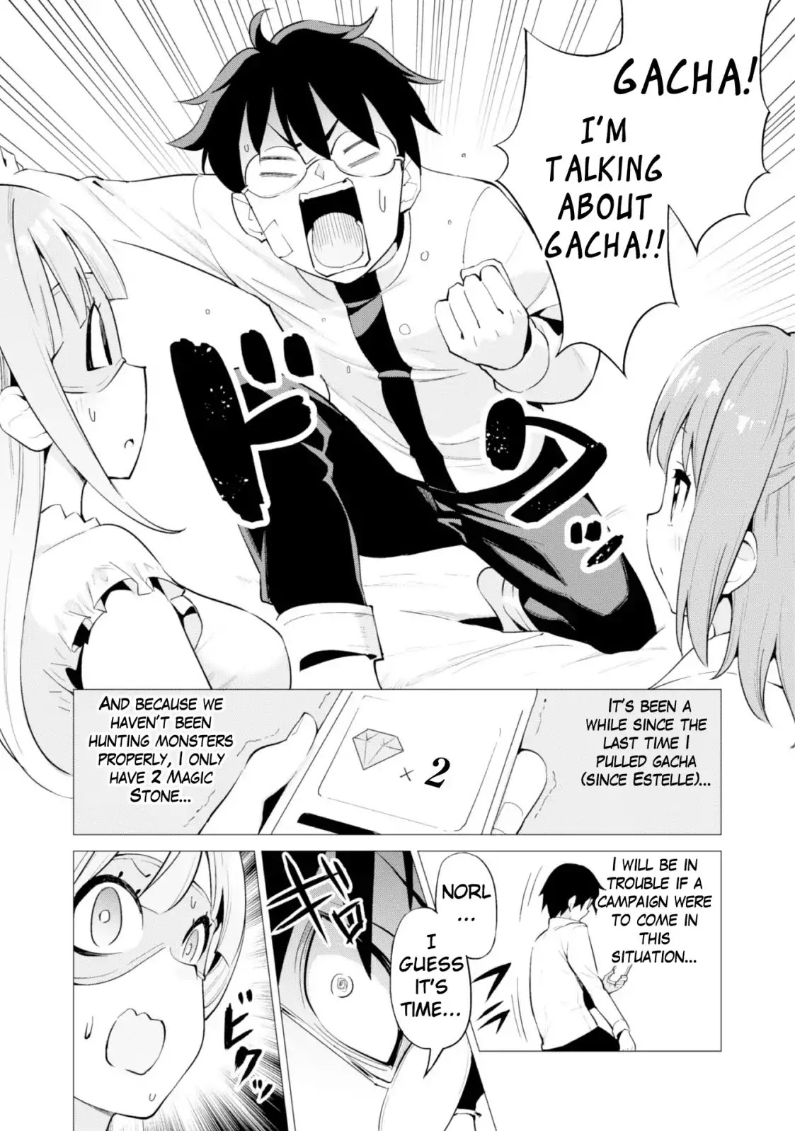 Gacha wo Mawashite Nakama wo Fuyasu: Saikyou no Bishoujo Gundan wo Tsukuriagero Chapter 11 page 5 - Chapter 11: Norl's Refusal