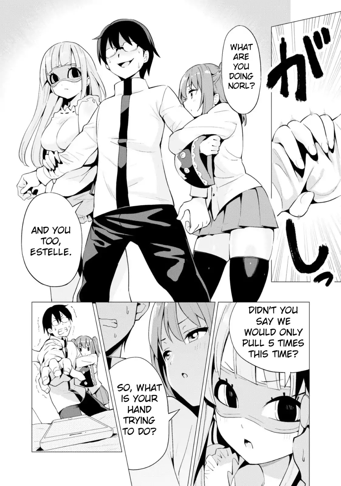 Gacha wo Mawashite Nakama wo Fuyasu: Saikyou no Bishoujo Gundan wo Tsukuriagero Chapter 12 page 14 - Chapter 12: To Whom Will The Gacha Smile