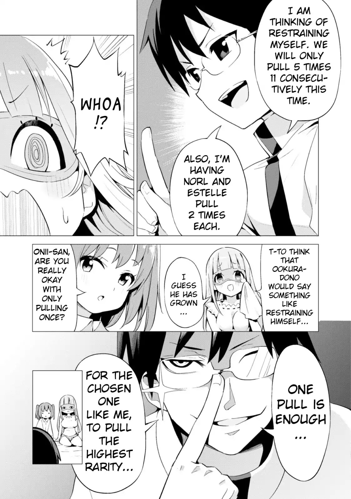 Gacha wo Mawashite Nakama wo Fuyasu: Saikyou no Bishoujo Gundan wo Tsukuriagero Chapter 12 page 5 - Chapter 12: To Whom Will The Gacha Smile