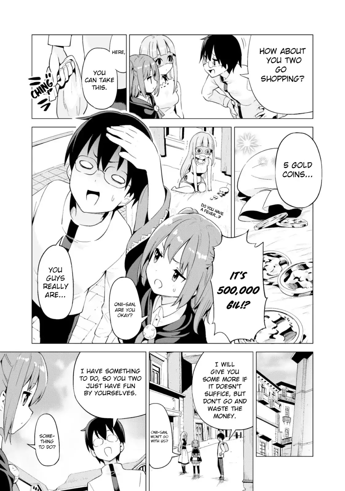 Gacha wo Mawashite Nakama wo Fuyasu: Saikyou no Bishoujo Gundan wo Tsukuriagero Chapter 13 page 7 - Chapter 13: A Day Off For The Girl