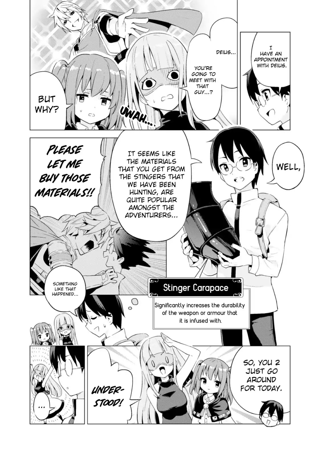 Gacha wo Mawashite Nakama wo Fuyasu: Saikyou no Bishoujo Gundan wo Tsukuriagero Chapter 13 page 8 - Chapter 13: A Day Off For The Girl
