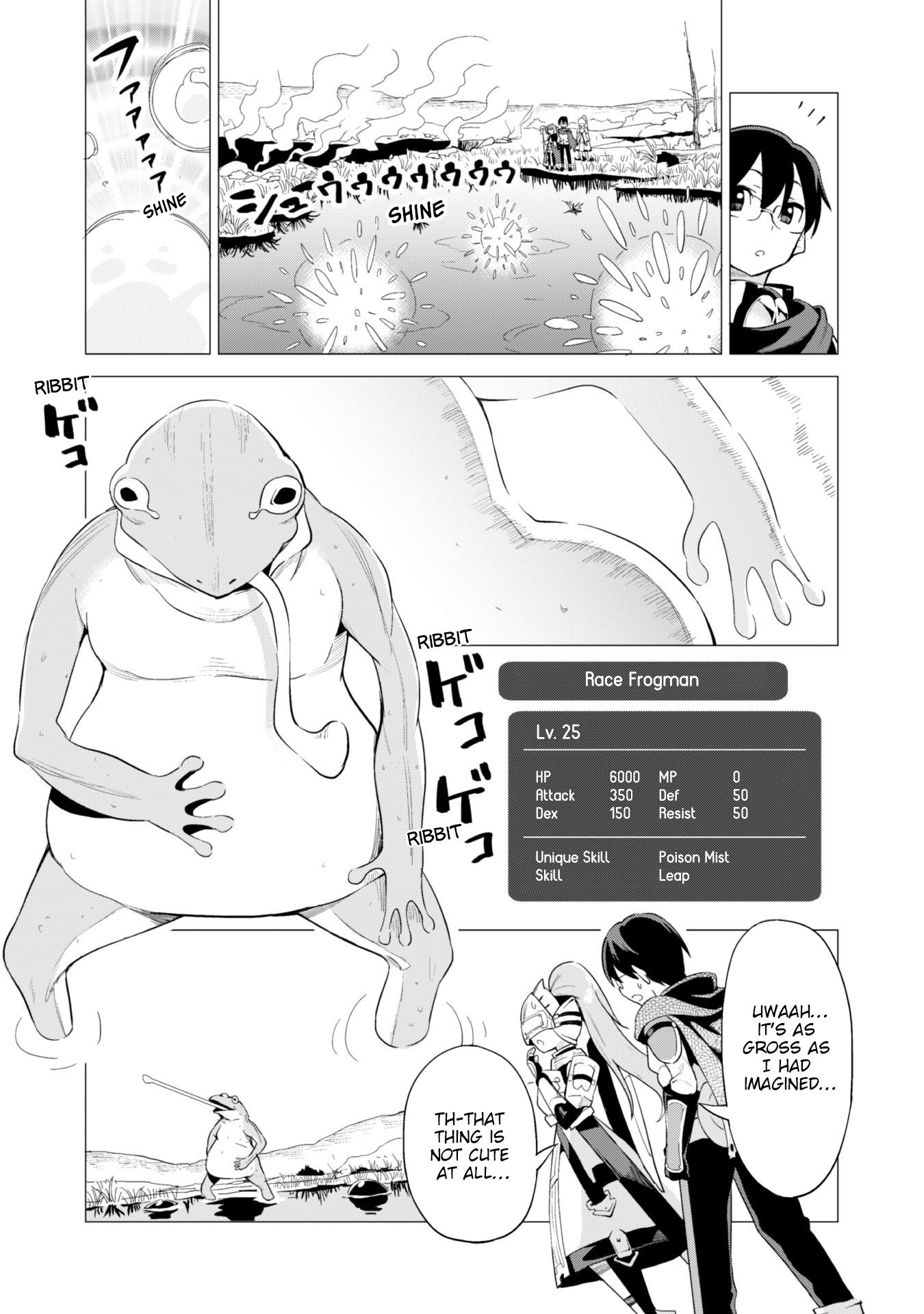 Gacha wo Mawashite Nakama wo Fuyasu: Saikyou no Bishoujo Gundan wo Tsukuriagero Chapter 14 page 10 - Chapter 14: Frogman Subjugation