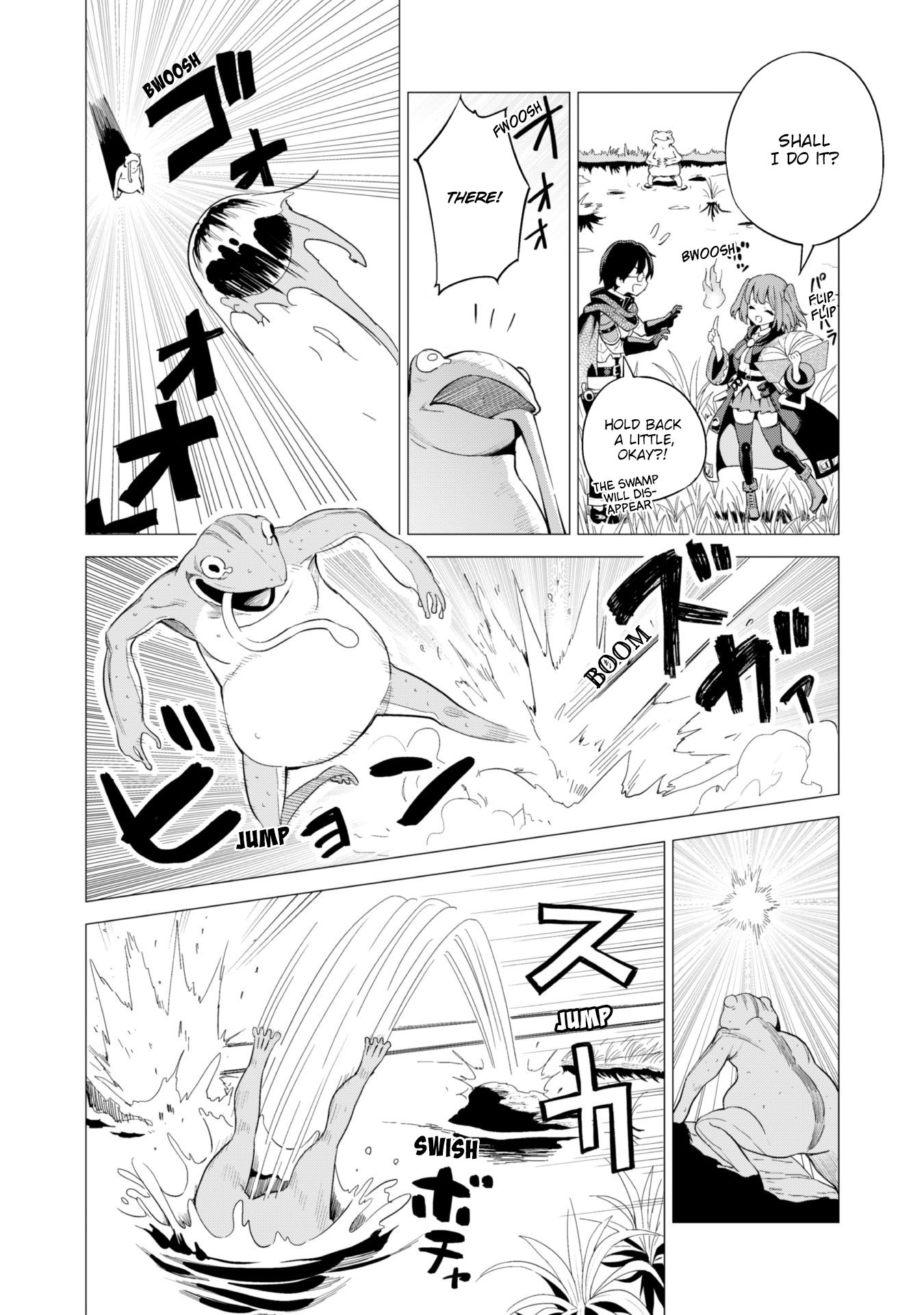 Gacha wo Mawashite Nakama wo Fuyasu: Saikyou no Bishoujo Gundan wo Tsukuriagero Chapter 14 page 11 - Chapter 14: Frogman Subjugation