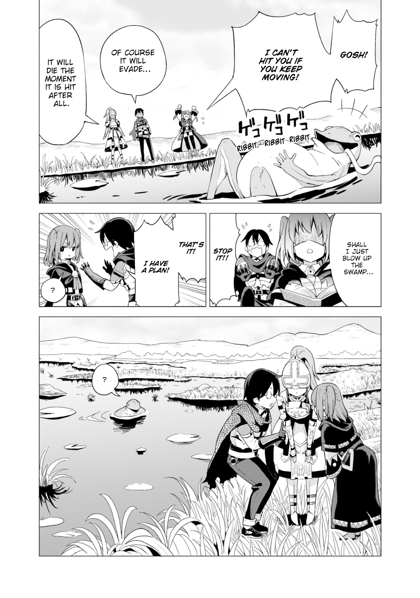 Gacha wo Mawashite Nakama wo Fuyasu: Saikyou no Bishoujo Gundan wo Tsukuriagero Chapter 14 page 13 - Chapter 14: Frogman Subjugation