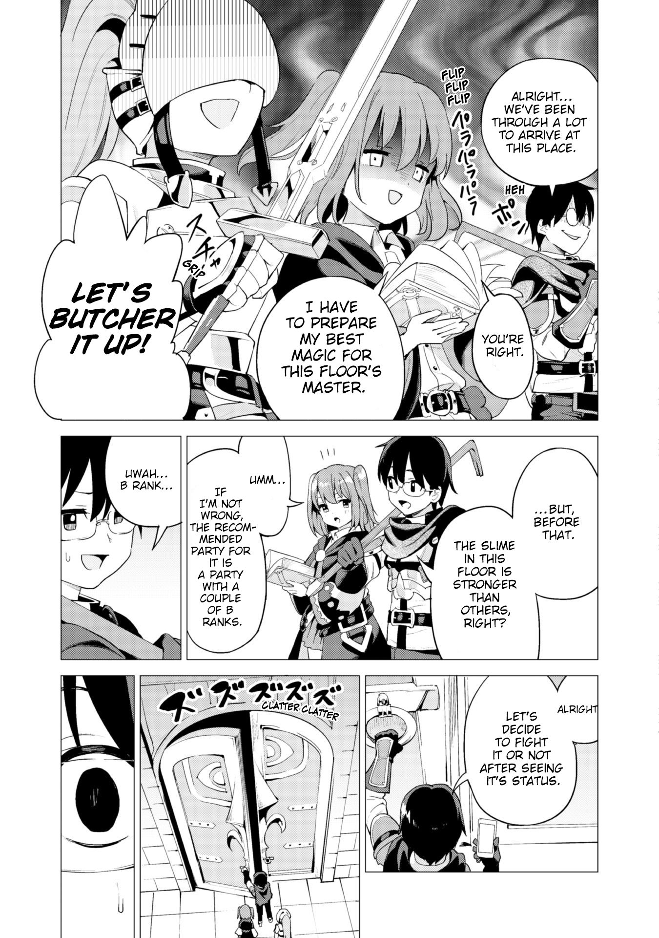Gacha wo Mawashite Nakama wo Fuyasu: Saikyou no Bishoujo Gundan wo Tsukuriagero Chapter 16 page 17 - Chapter 16: Challenging A Dungeon
