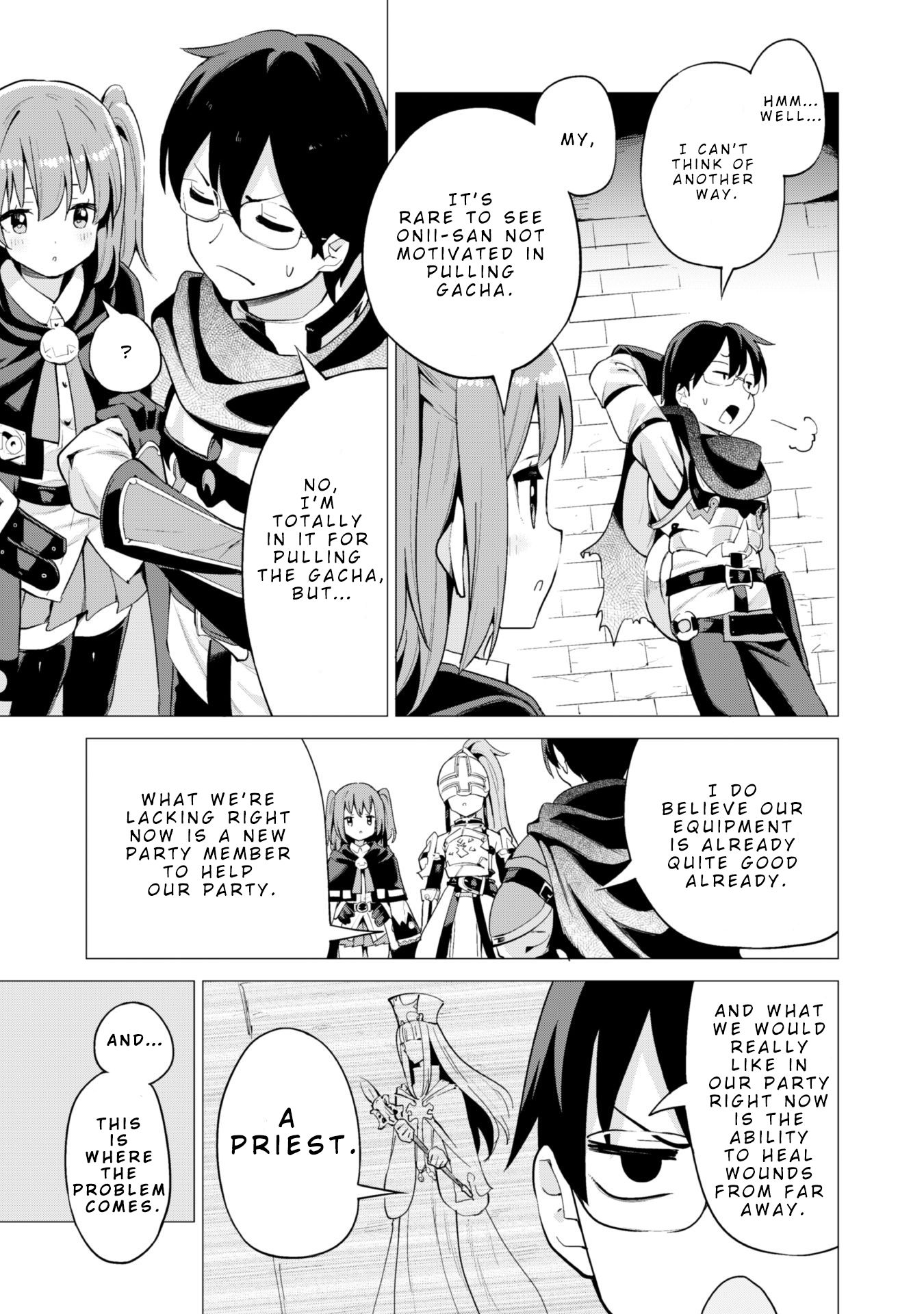 Gacha wo Mawashite Nakama wo Fuyasu: Saikyou no Bishoujo Gundan wo Tsukuriagero Chapter 16 page 20 - Chapter 16: Challenging A Dungeon