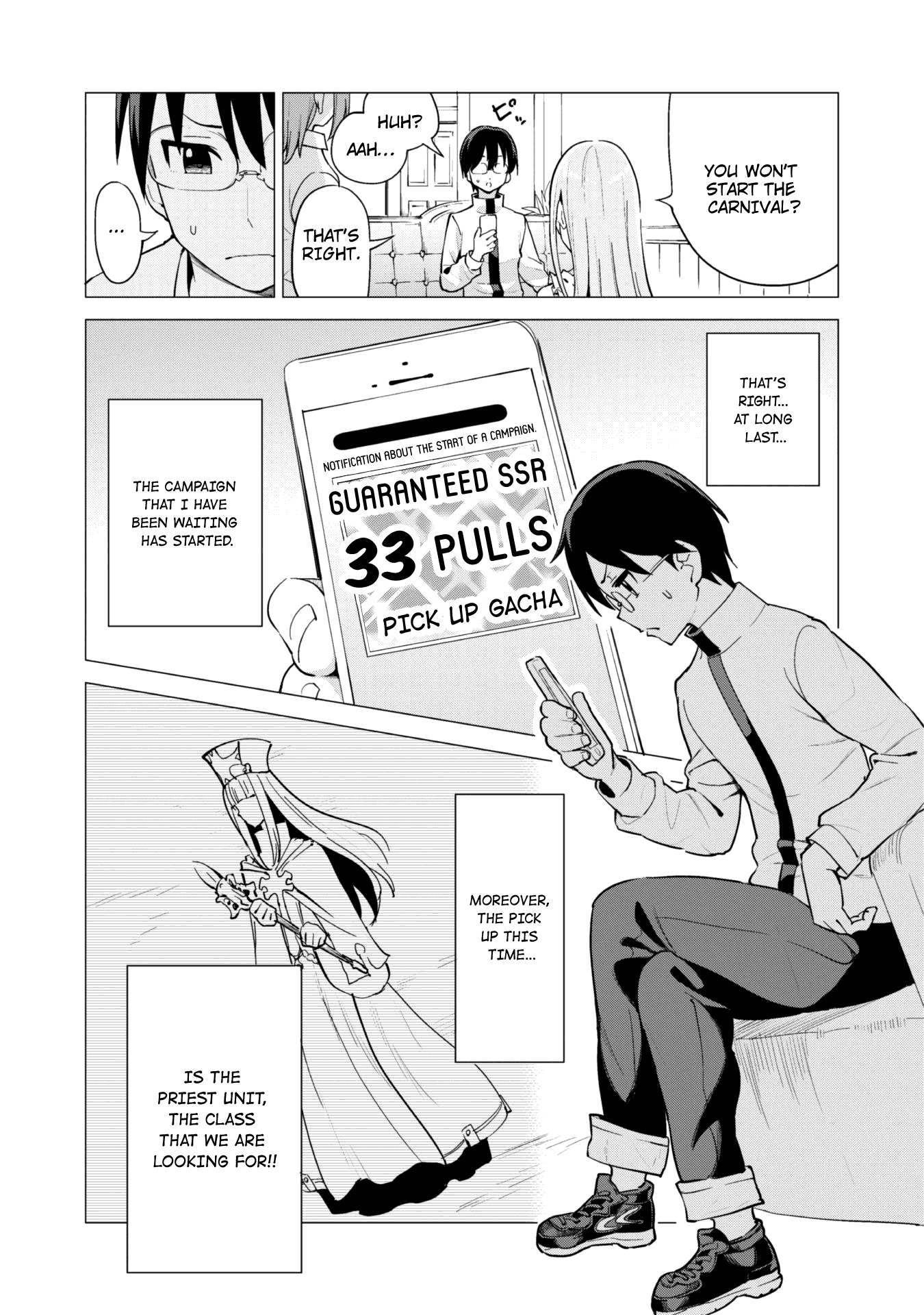 Gacha wo Mawashite Nakama wo Fuyasu: Saikyou no Bishoujo Gundan wo Tsukuriagero Chapter 18 page 4 - Chapter 18