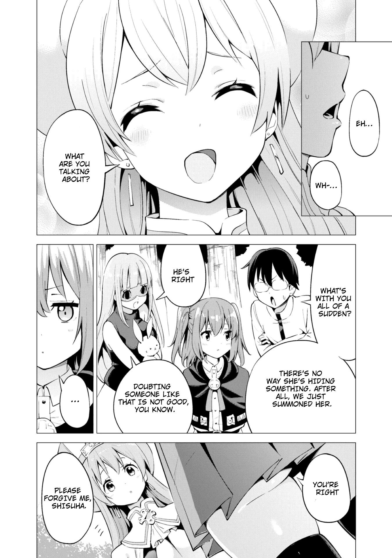 Gacha wo Mawashite Nakama wo Fuyasu: Saikyou no Bishoujo Gundan wo Tsukuriagero Chapter 19 page 20 - Chapter 19: Priestess Shisuha Alvy
