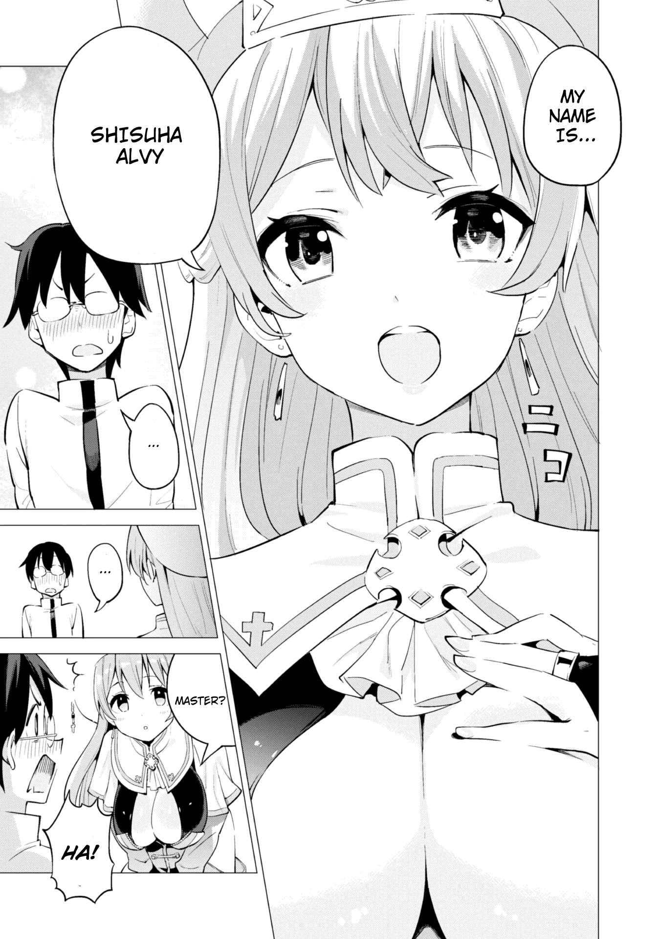 Gacha wo Mawashite Nakama wo Fuyasu: Saikyou no Bishoujo Gundan wo Tsukuriagero Chapter 19 page 8 - Chapter 19: Priestess Shisuha Alvy