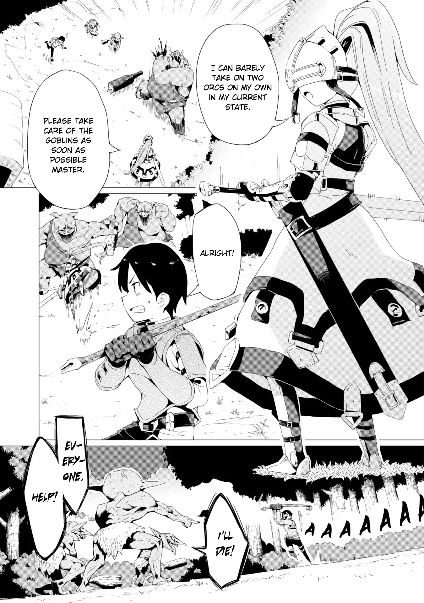 Gacha wo Mawashite Nakama wo Fuyasu: Saikyou no Bishoujo Gundan wo Tsukuriagero Chapter 2 page 15 - Chapter 2: The Knight Wearing A Helmet, Norl