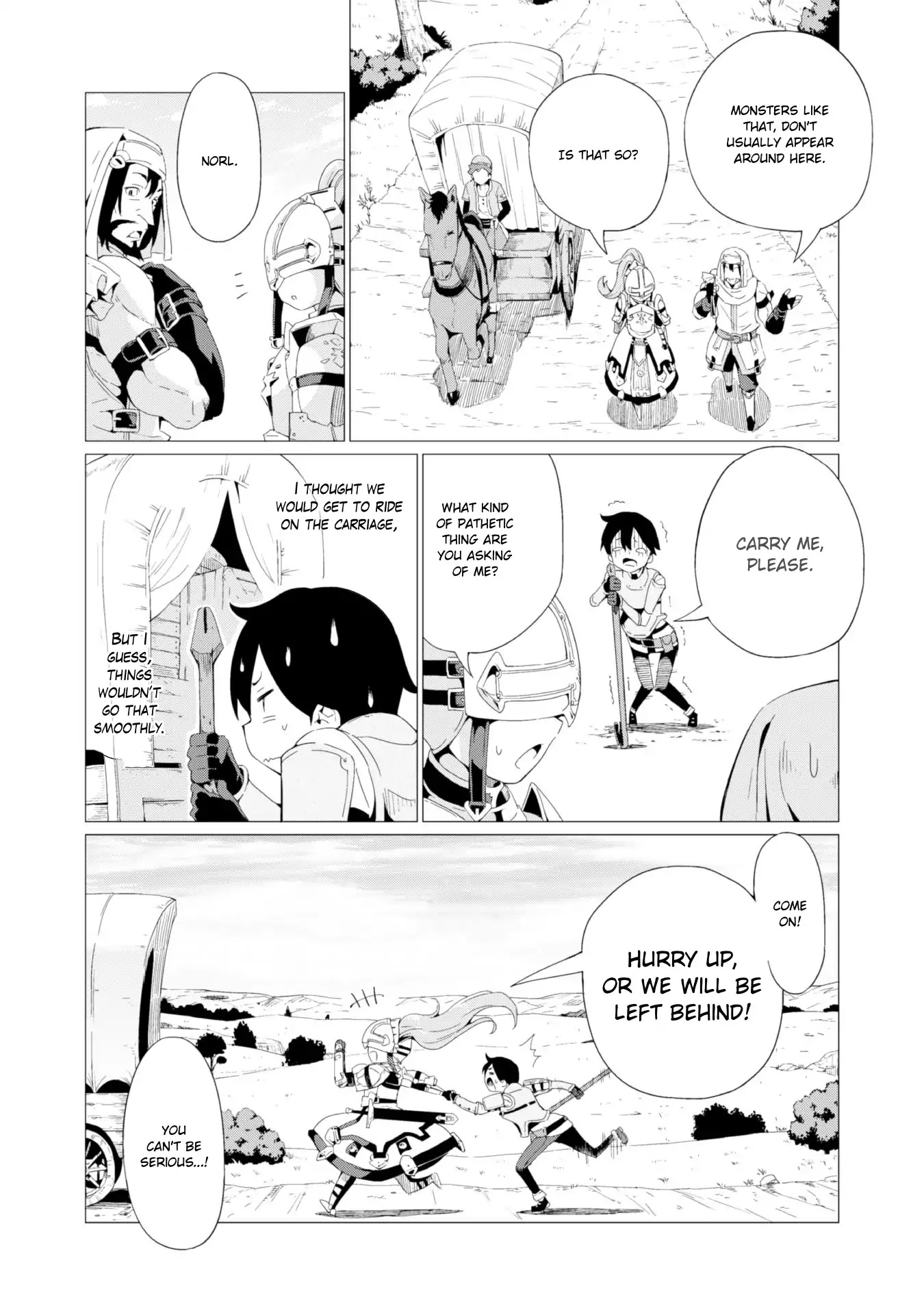 Gacha wo Mawashite Nakama wo Fuyasu: Saikyou no Bishoujo Gundan wo Tsukuriagero Chapter 2 page 19 - Chapter 2: The Knight Wearing A Helmet, Norl