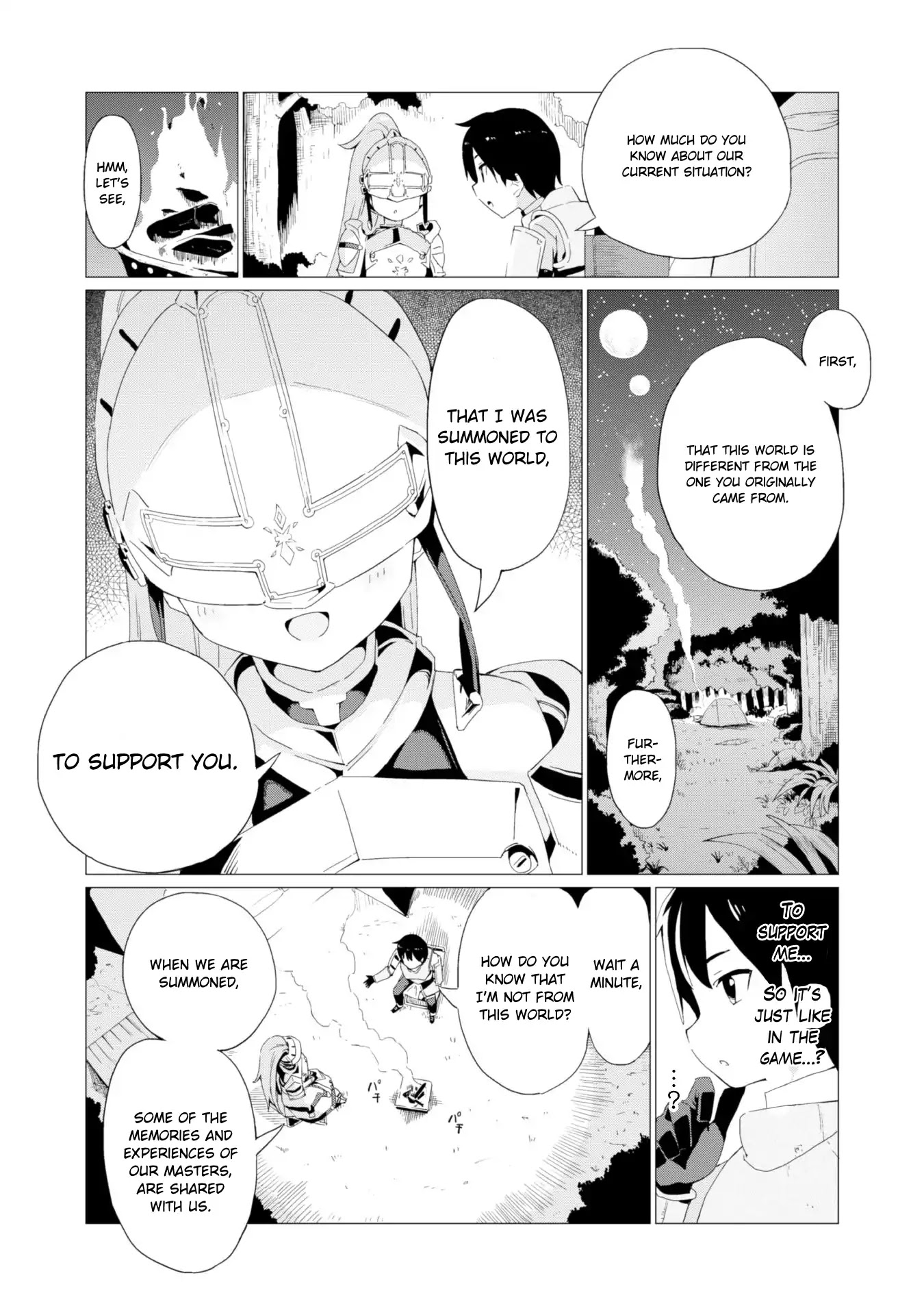 Gacha wo Mawashite Nakama wo Fuyasu: Saikyou no Bishoujo Gundan wo Tsukuriagero Chapter 2 page 4 - Chapter 2: The Knight Wearing A Helmet, Norl