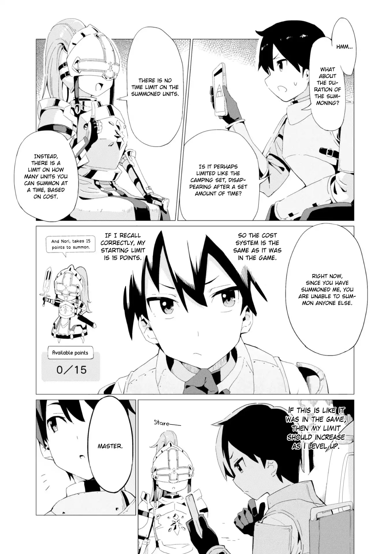 Gacha wo Mawashite Nakama wo Fuyasu: Saikyou no Bishoujo Gundan wo Tsukuriagero Chapter 2 page 5 - Chapter 2: The Knight Wearing A Helmet, Norl