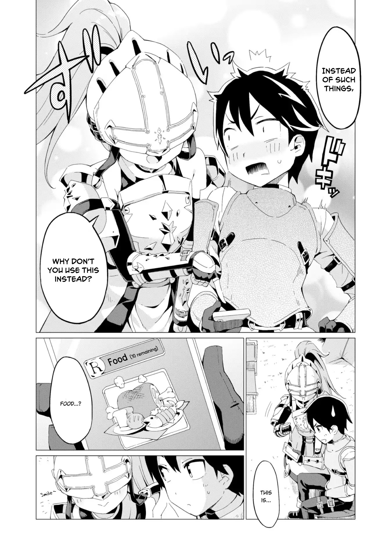 Gacha wo Mawashite Nakama wo Fuyasu: Saikyou no Bishoujo Gundan wo Tsukuriagero Chapter 2 page 6 - Chapter 2: The Knight Wearing A Helmet, Norl