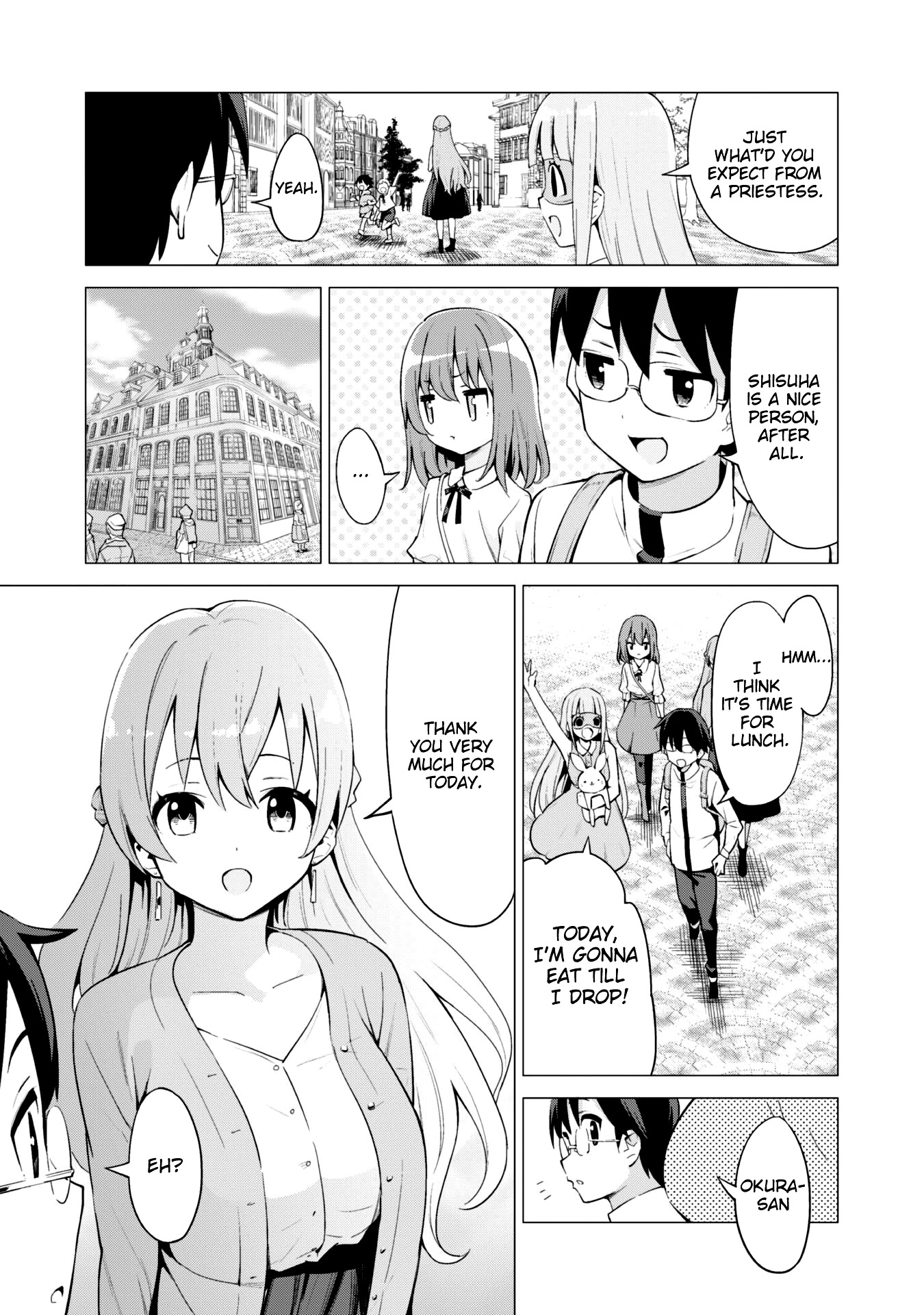 Gacha wo Mawashite Nakama wo Fuyasu: Saikyou no Bishoujo Gundan wo Tsukuriagero Chapter 20 page 13 - Chapter 20: Operation Sightseeing