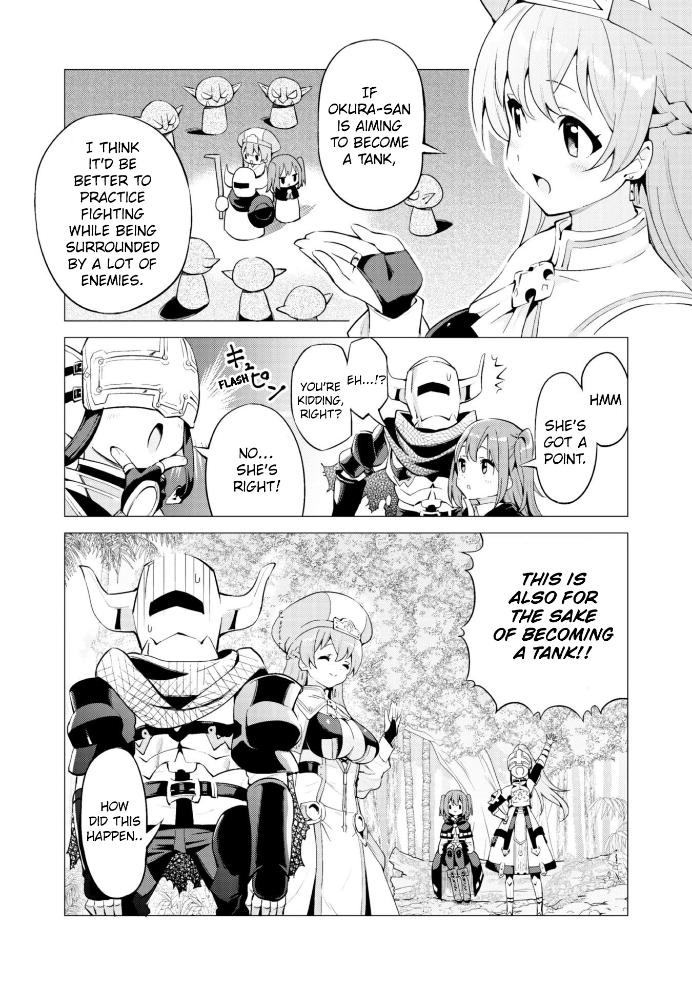 Gacha wo Mawashite Nakama wo Fuyasu: Saikyou no Bishoujo Gundan wo Tsukuriagero Chapter 21 page 15 - Chapter 21: The Road To Becoming A Tank