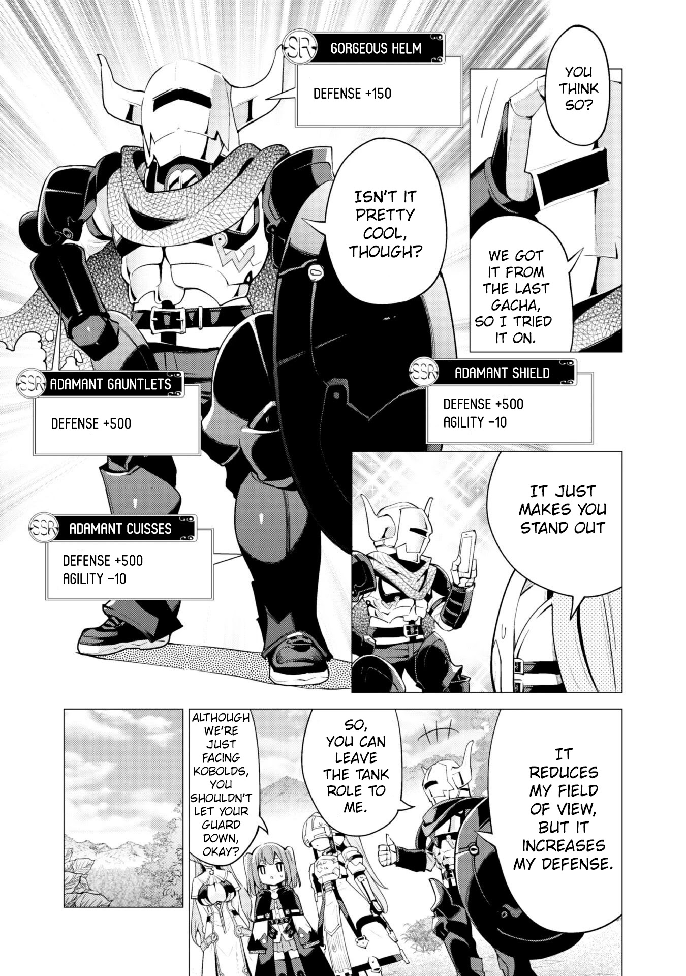 Gacha wo Mawashite Nakama wo Fuyasu: Saikyou no Bishoujo Gundan wo Tsukuriagero Chapter 21 page 3 - Chapter 21: The Road To Becoming A Tank