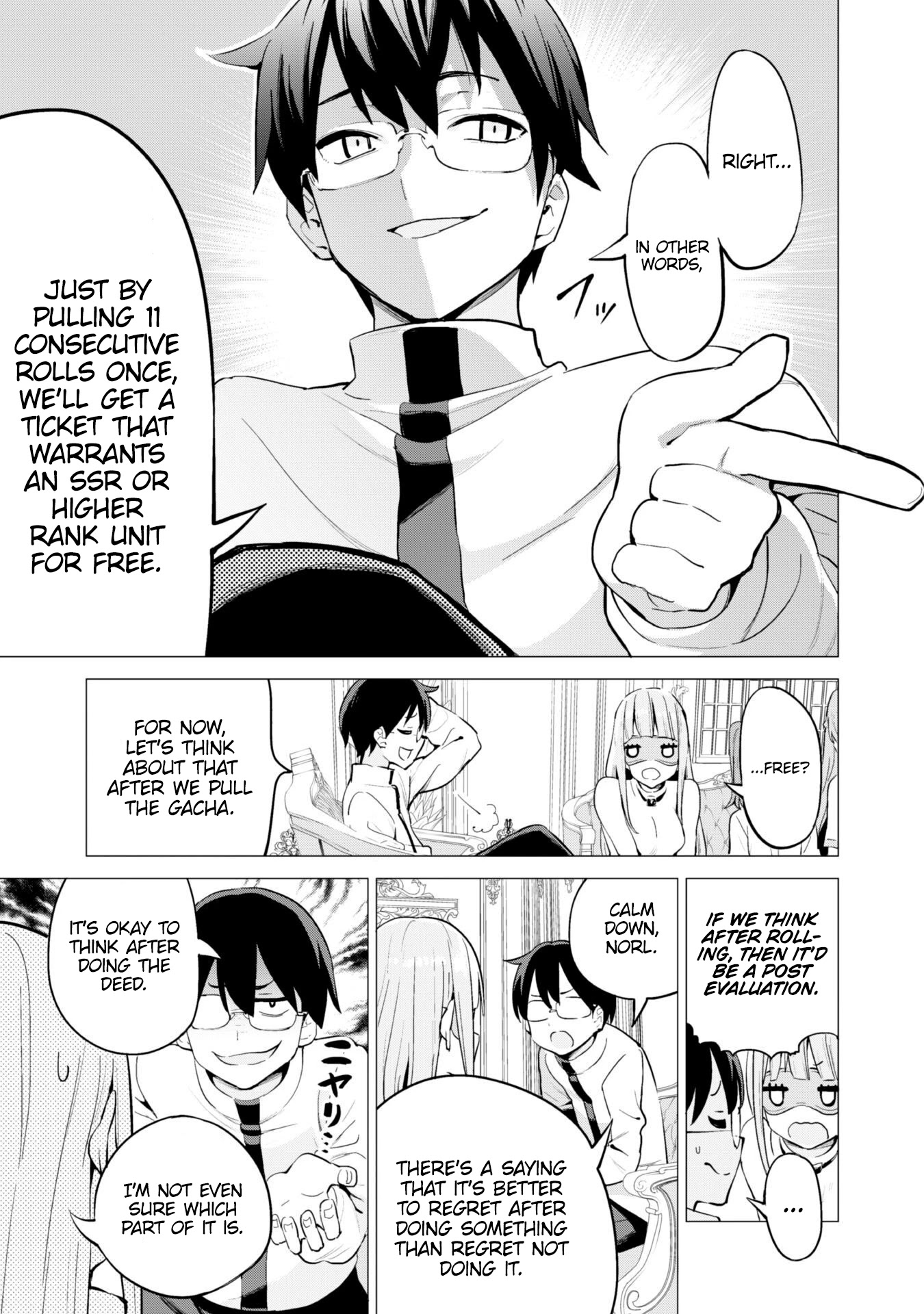 Gacha wo Mawashite Nakama wo Fuyasu: Saikyou no Bishoujo Gundan wo Tsukuriagero Chapter 23 page 5 - Chapter 23: Two Norl