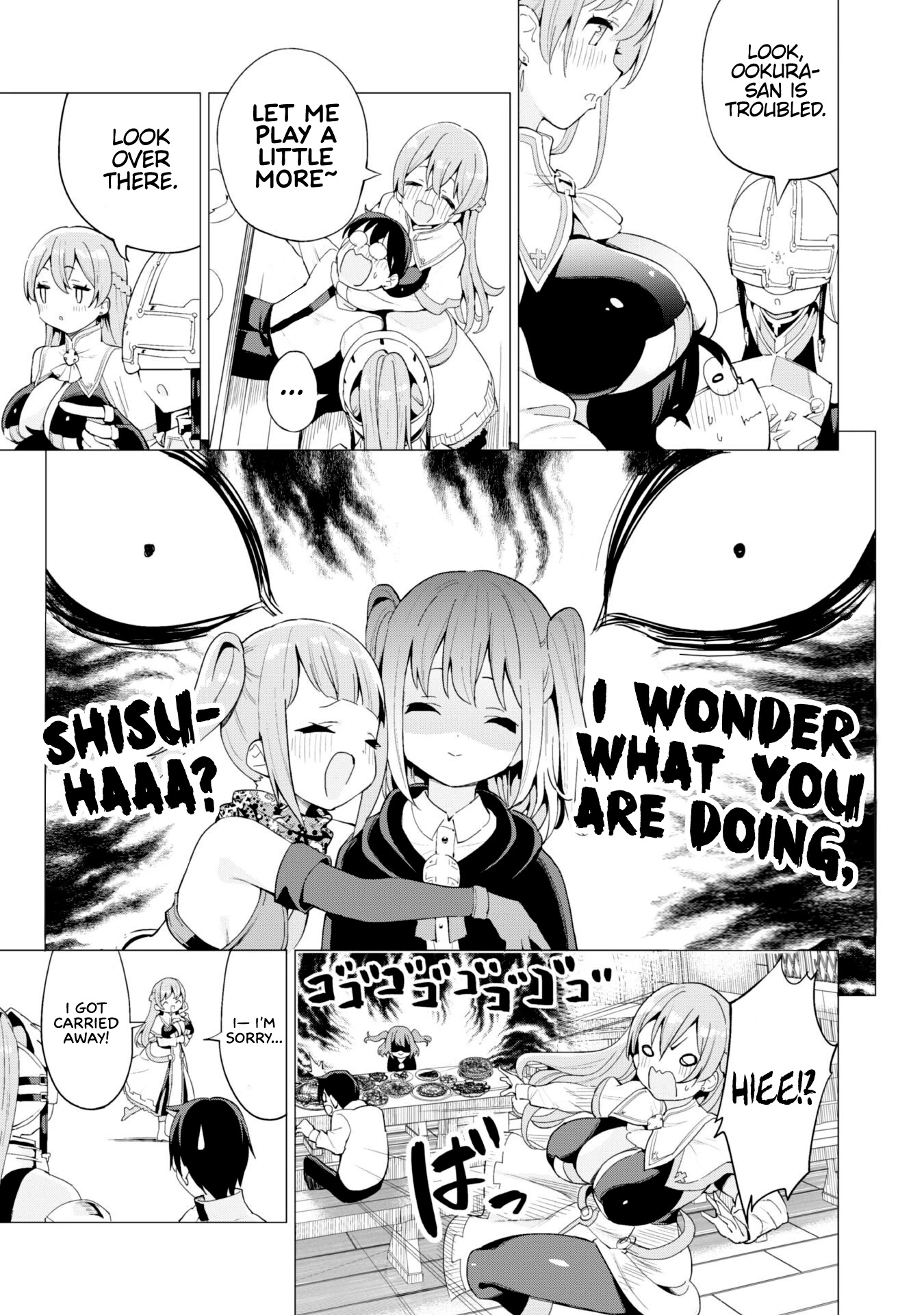 Gacha wo Mawashite Nakama wo Fuyasu: Saikyou no Bishoujo Gundan wo Tsukuriagero Chapter 26 page 12 - Chapter 26: Feast of Victory
