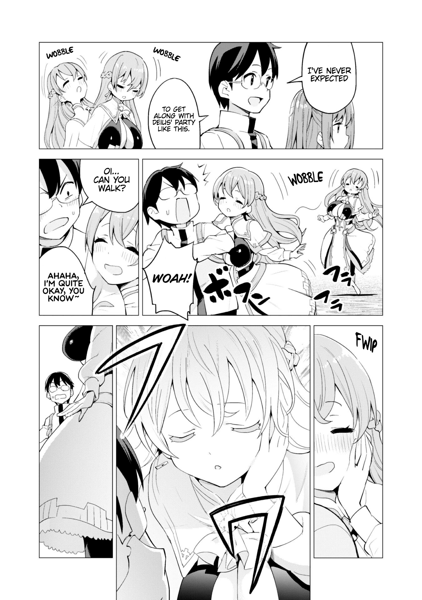 Gacha wo Mawashite Nakama wo Fuyasu: Saikyou no Bishoujo Gundan wo Tsukuriagero Chapter 26 page 19 - Chapter 26: Feast of Victory
