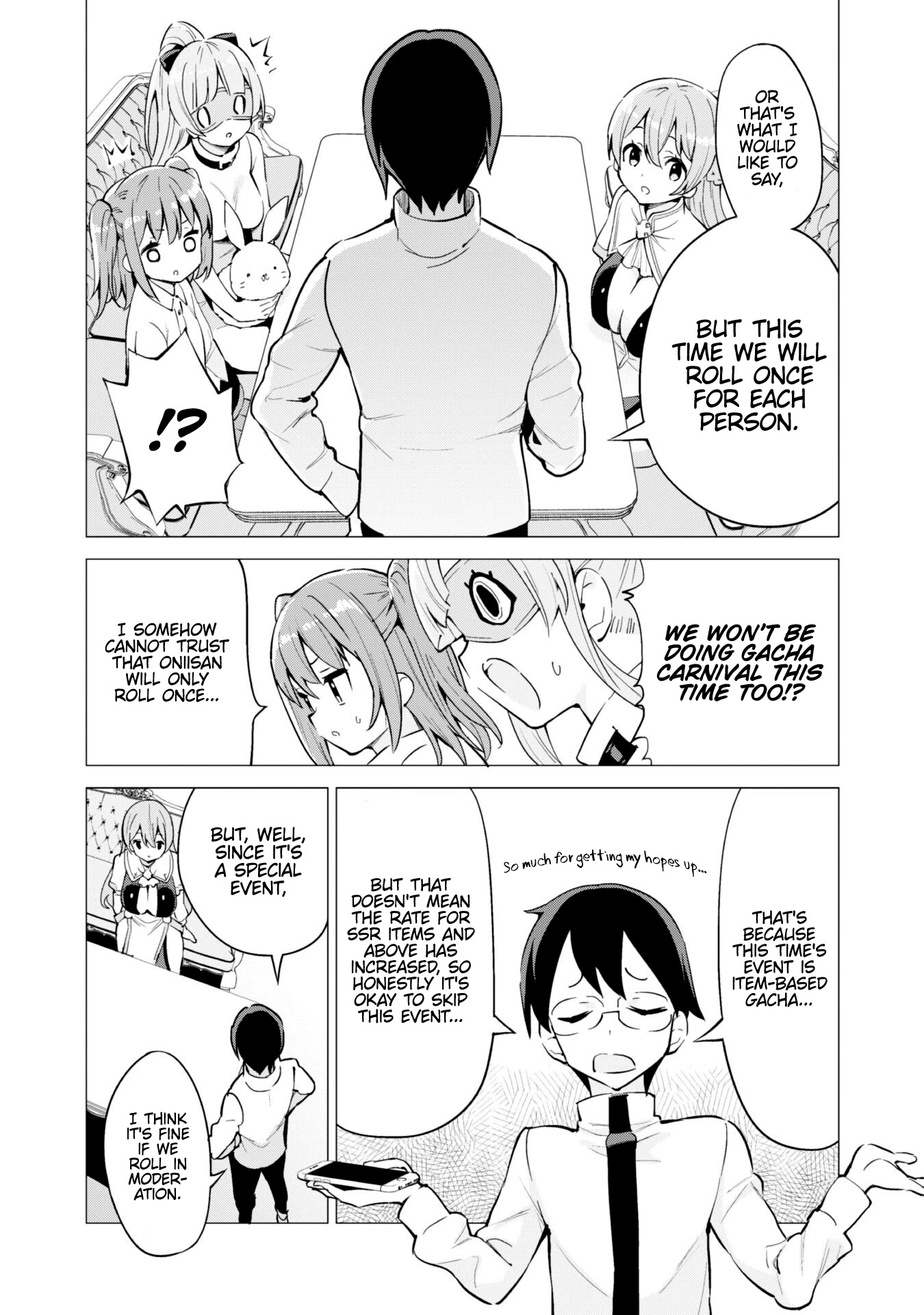 Gacha wo Mawashite Nakama wo Fuyasu: Saikyou no Bishoujo Gundan wo Tsukuriagero Chapter 27 page 5 - Chapter 27: New Objective