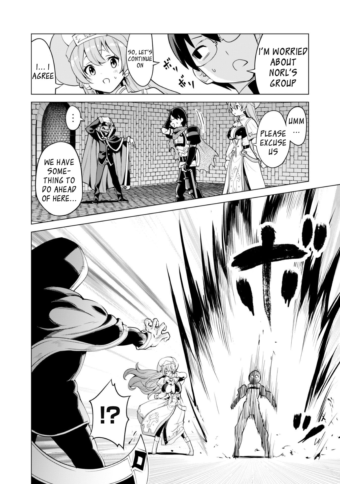 Gacha wo Mawashite Nakama wo Fuyasu: Saikyou no Bishoujo Gundan wo Tsukuriagero Chapter 31 page 22 - Chapter 31: Separated Party